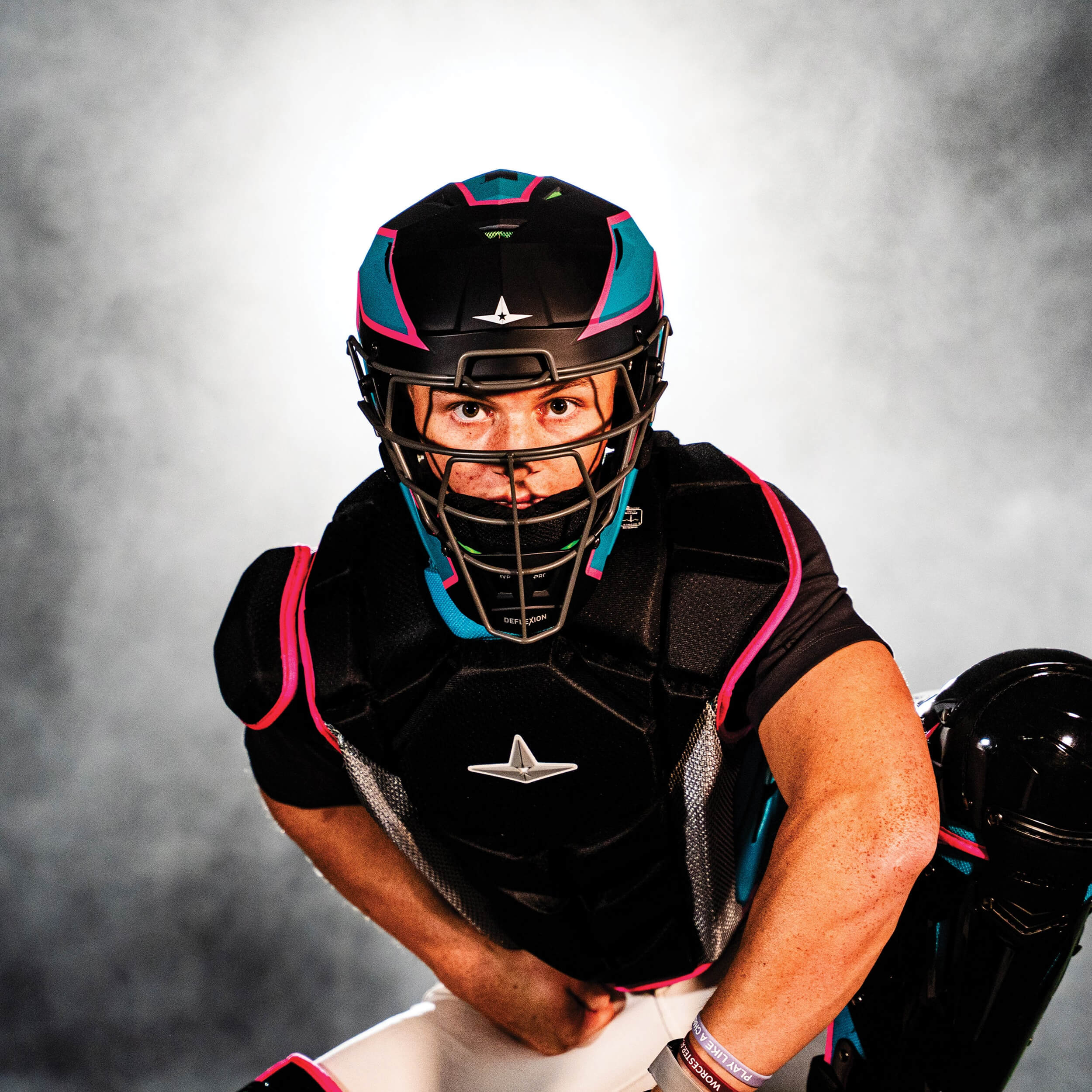 All-Star MVP-PRO™ Short Fuse Series Intermediate Baseball Catcher's Gear Set