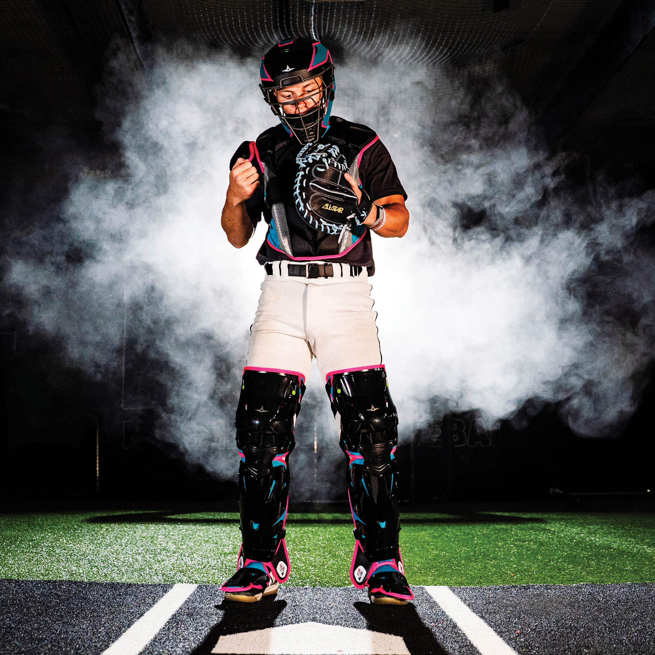 All-Star MVP-PRO™ Short Fuse Series Intermediate Baseball Catcher's Gear Set