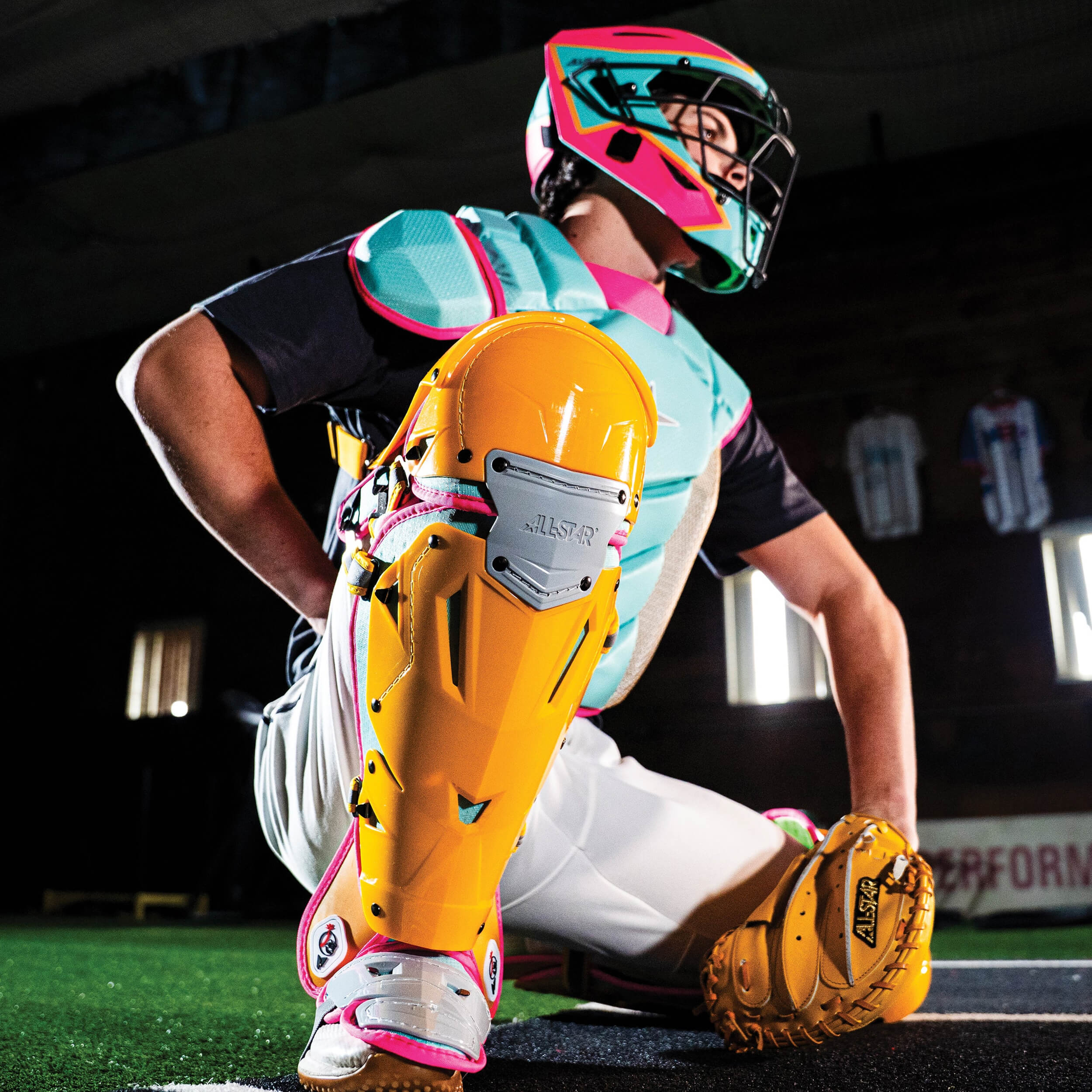 All-Star MVP-PRO™ Short Fuse Series Intermediate Baseball Catcher's Gear Set