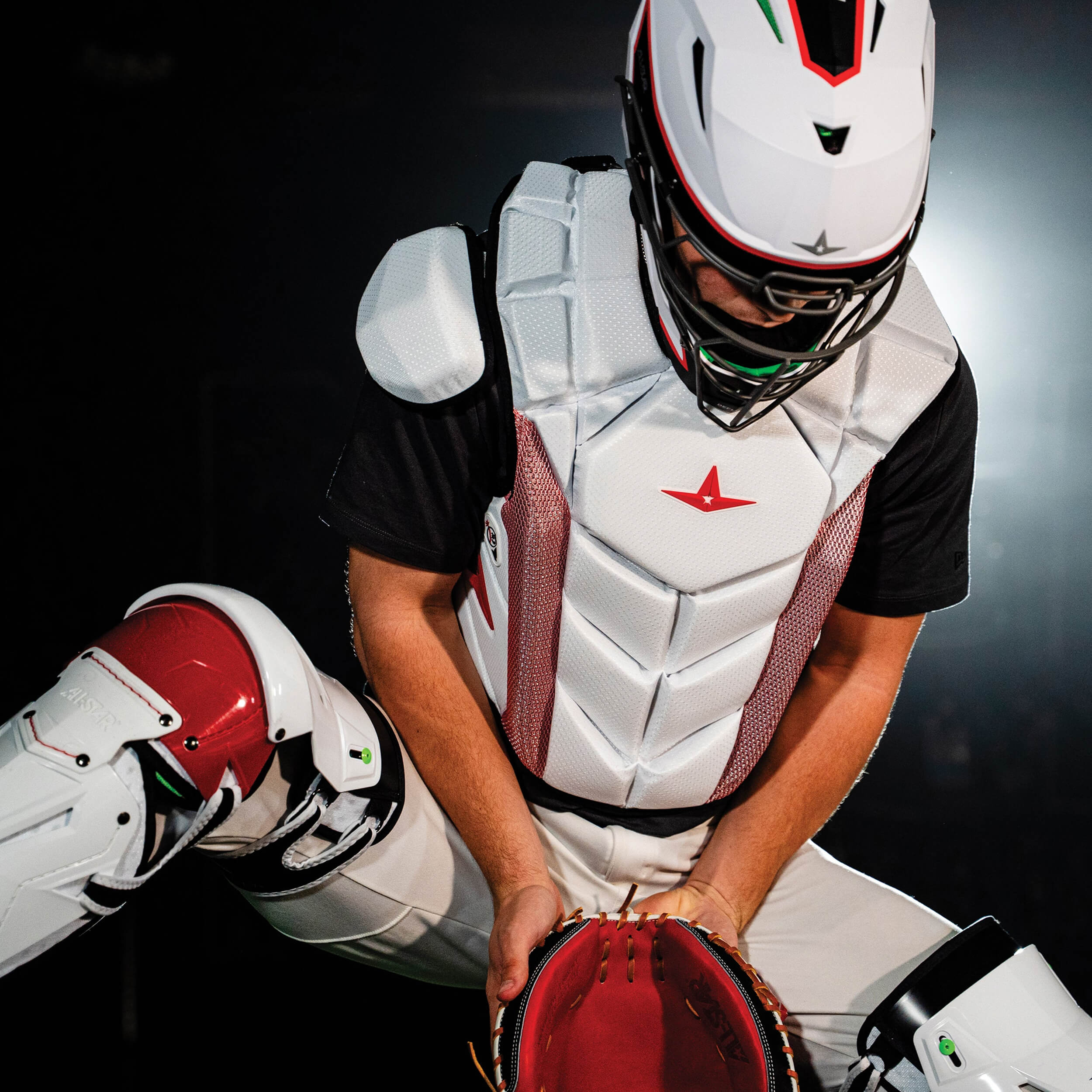 All-Star MVP-PRO™ Short Fuse Series Intermediate Baseball Catcher's Gear Set