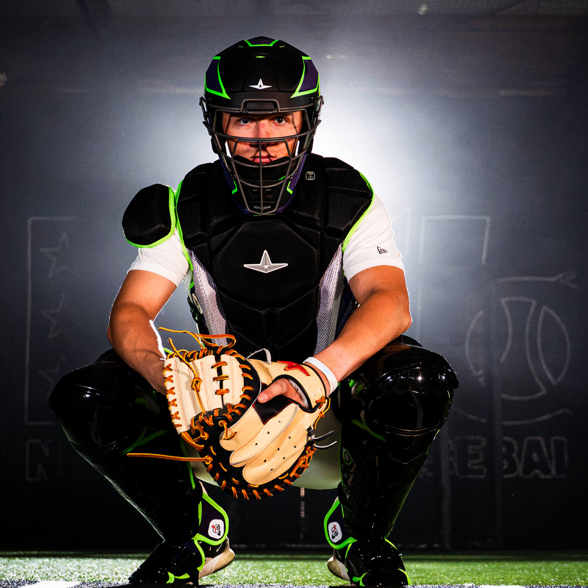 All-Star MVP-PRO™ Short Fuse Series Intermediate Baseball Catcher's Gear Set