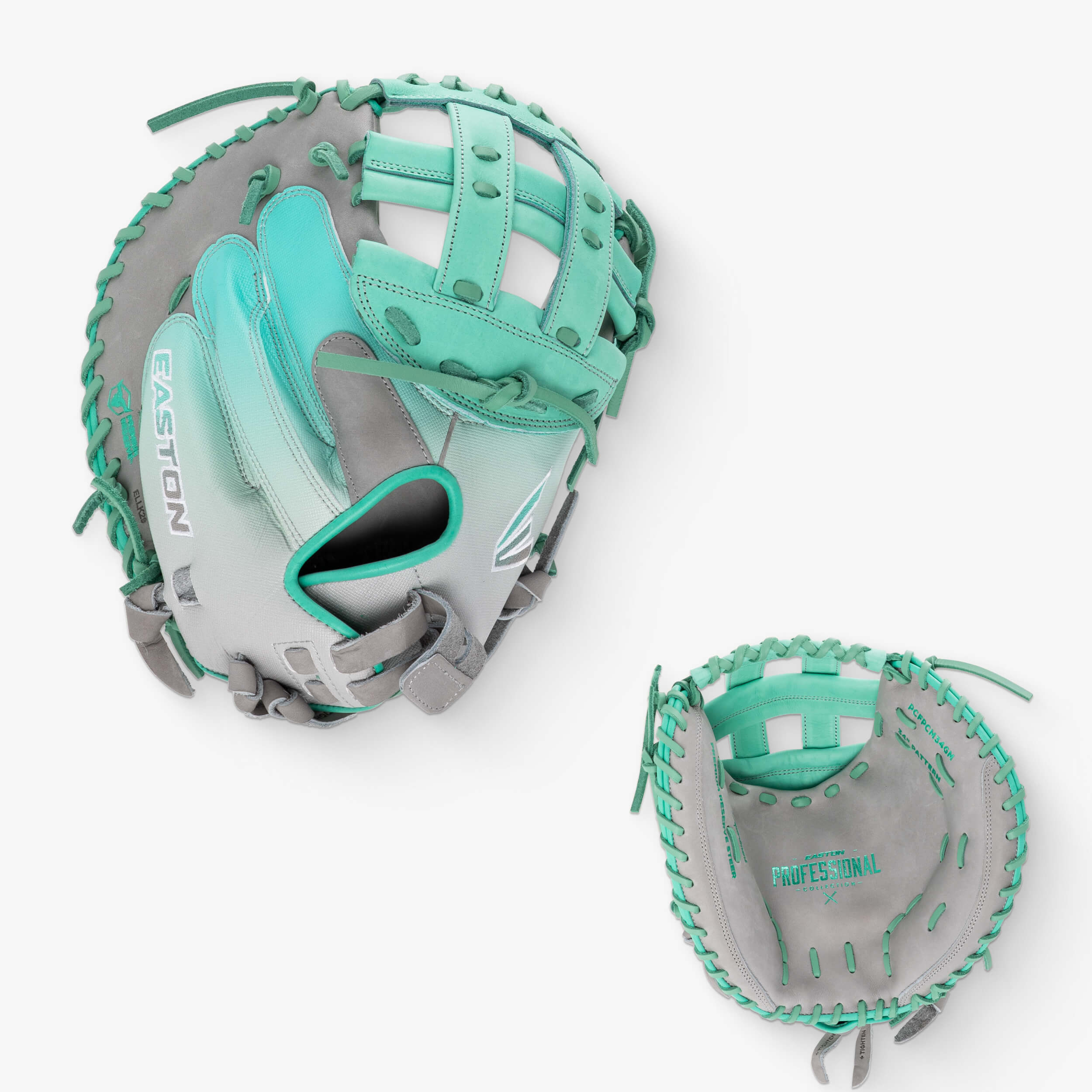 Easton Professional Collection ColorSplash 2.0 PCFPCM34GM 34" Fastpitch Softball Catcher's Mitt
