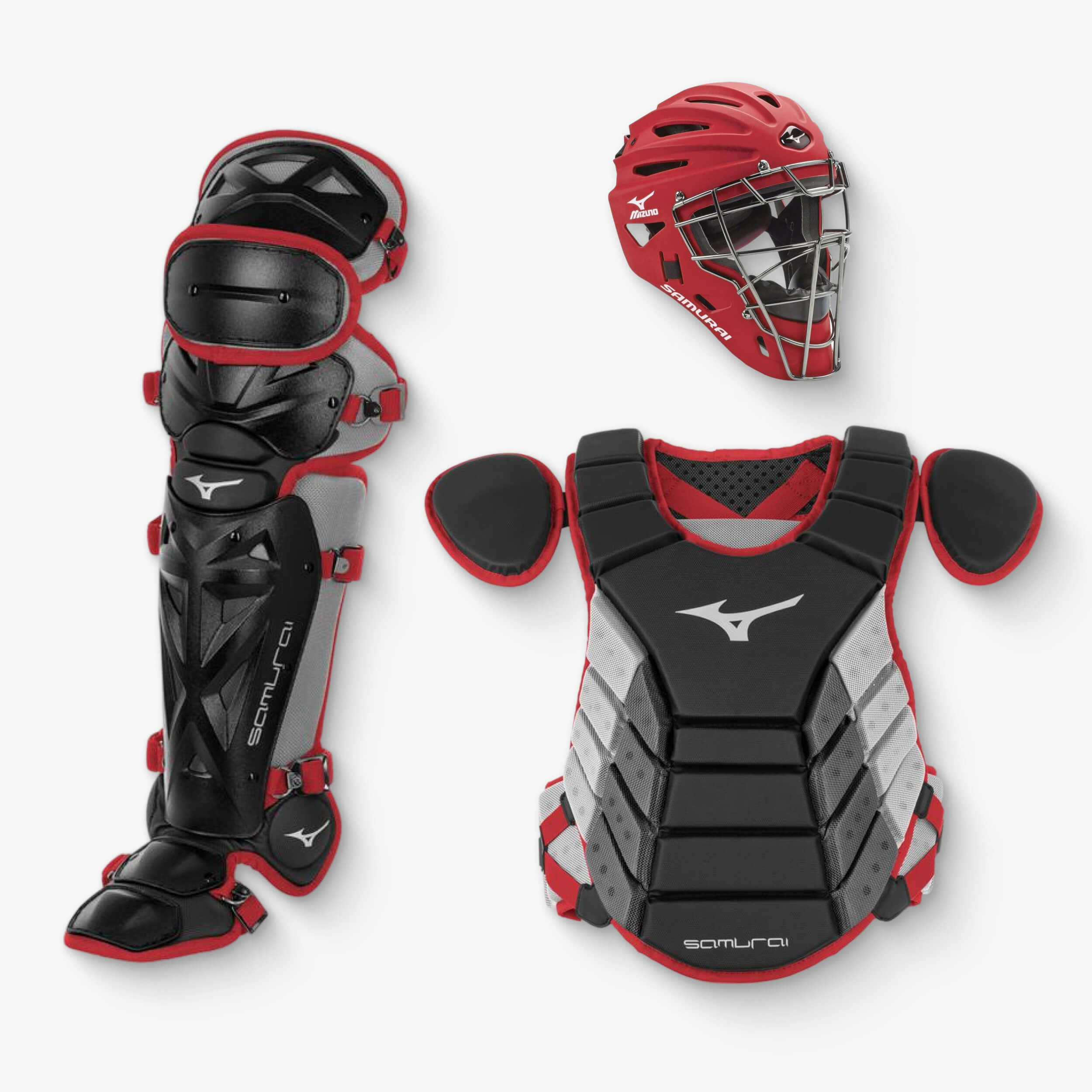 Mizuno Samurai Adult 15" Baseball Boxed Catcher's Gear Set