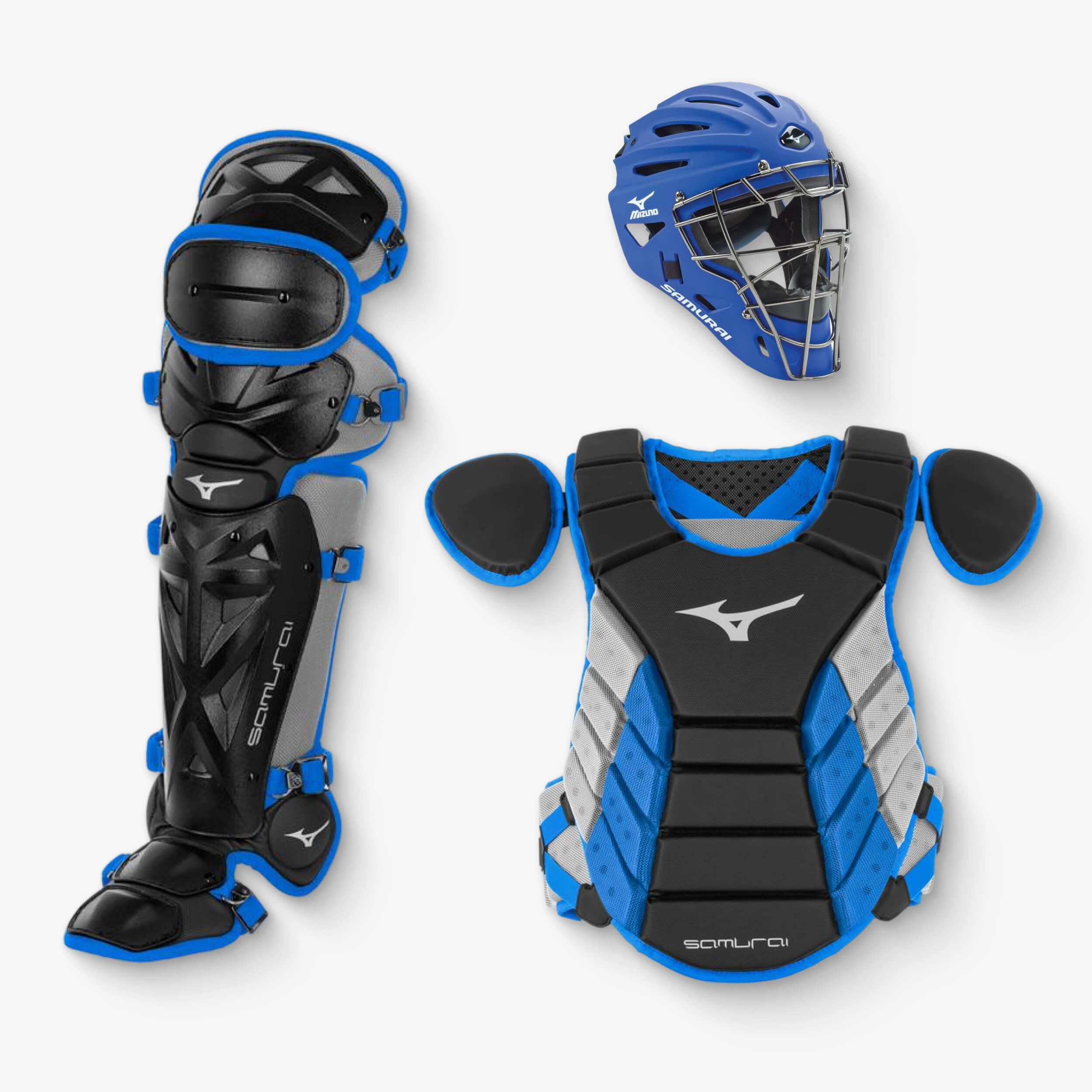 Mizuno Samurai Adult 15" Baseball Boxed Catcher's Gear Set