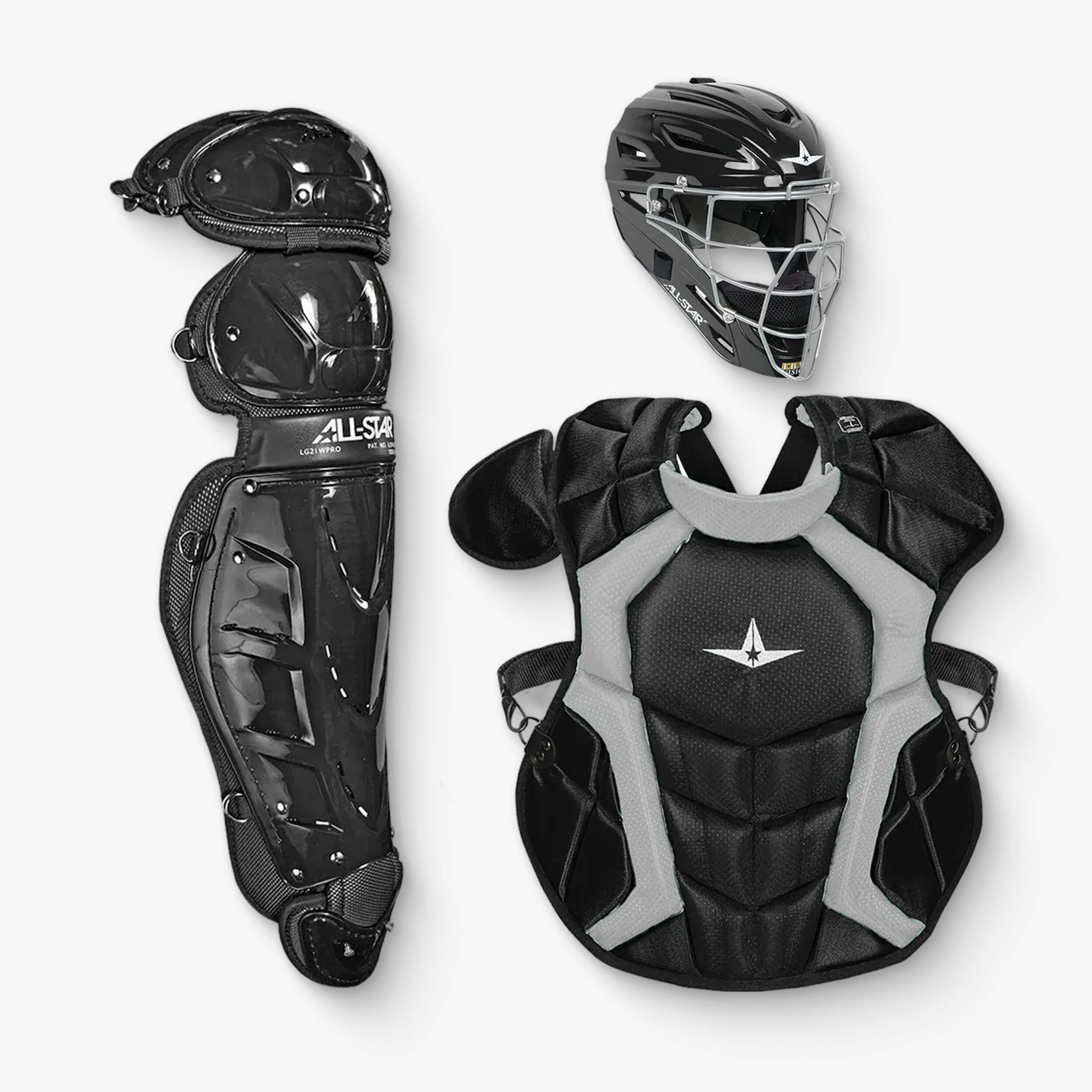All-Star Classic Pro™ Adult Baseball Catcher's Gear Set