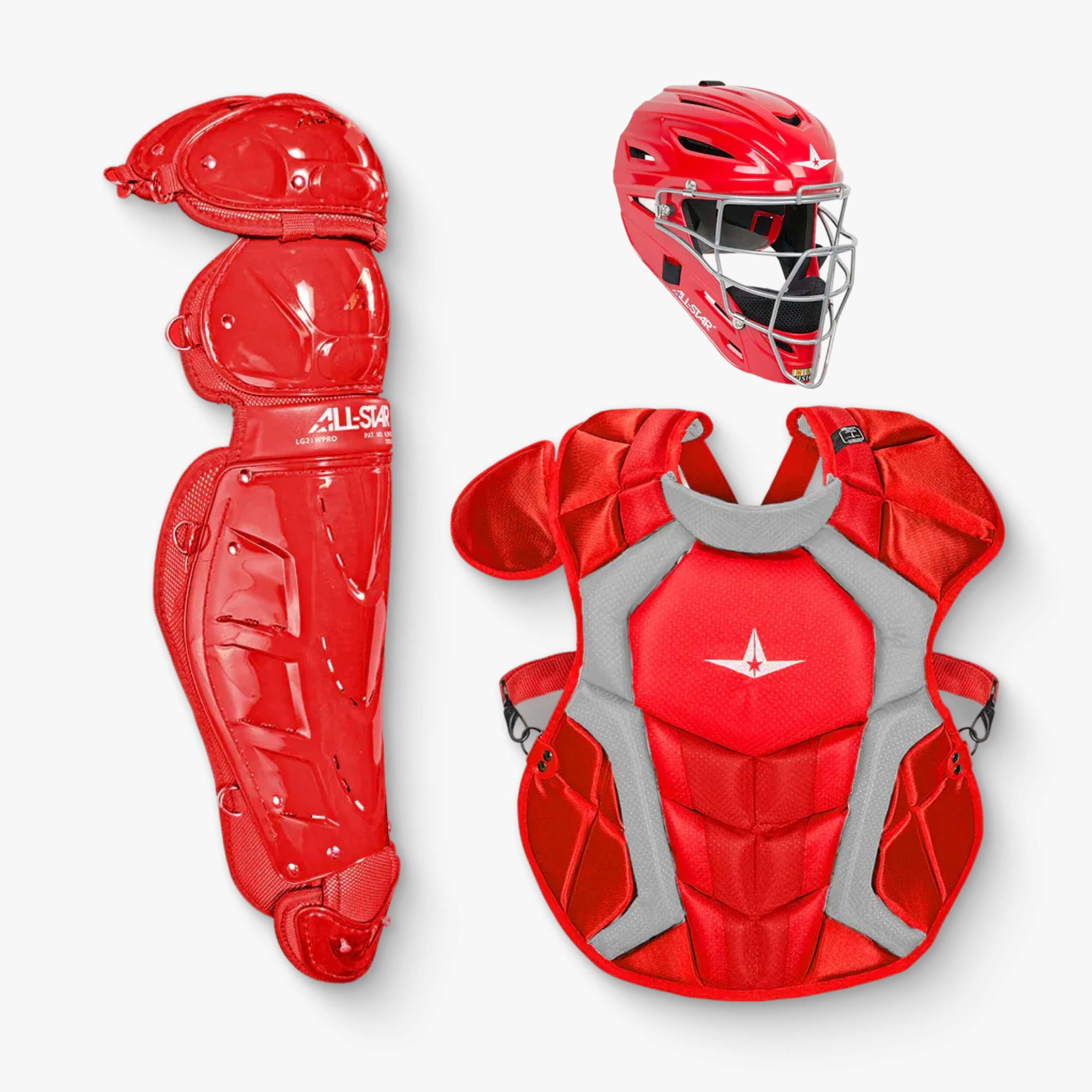 All-Star Classic Pro™ Adult Baseball Catcher's Gear Set