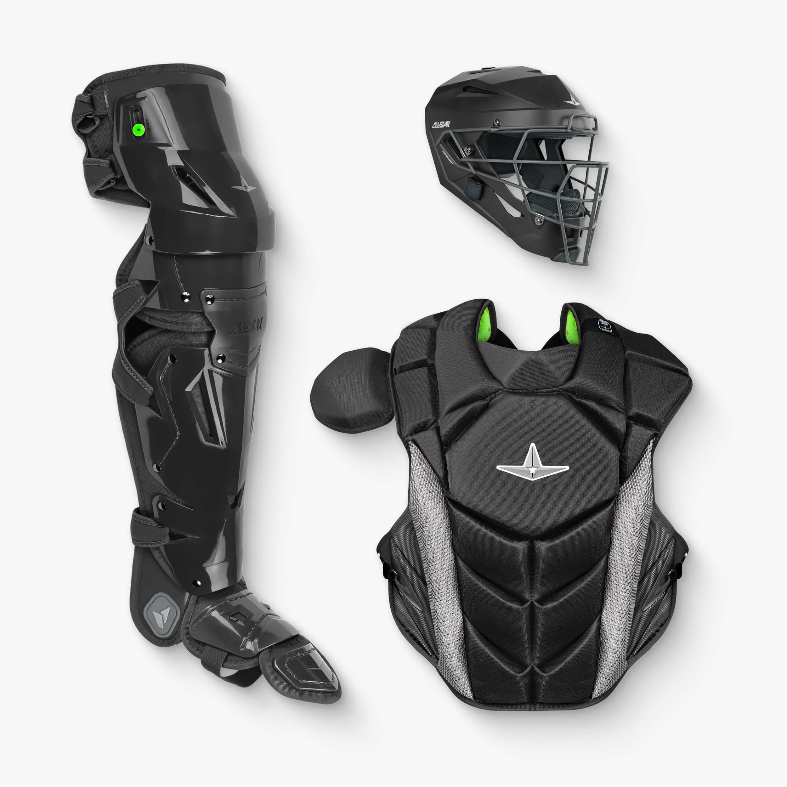 All-Star MVP-PRO™ Series Adult Baseball Catcher's Gear Set