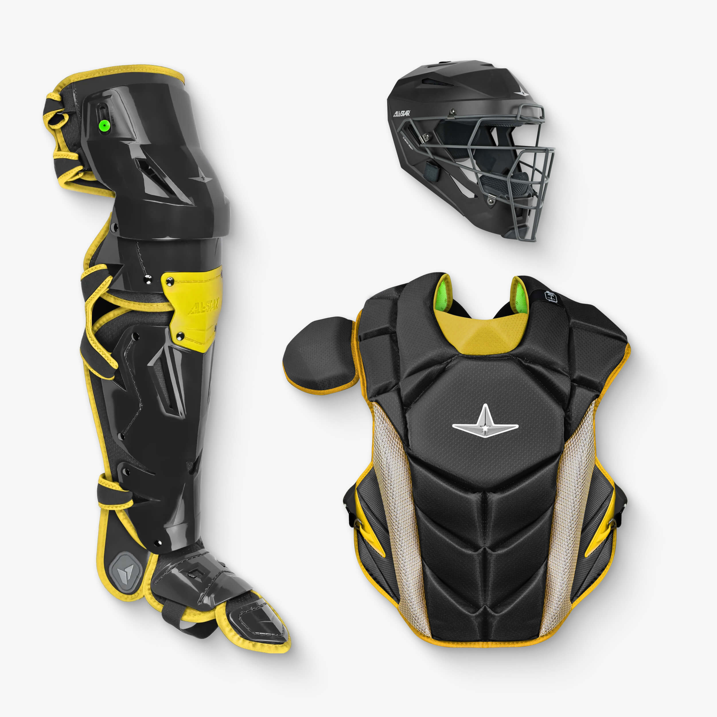 All-Star MVP-PRO™ Series Adult Baseball Catcher's Gear Set