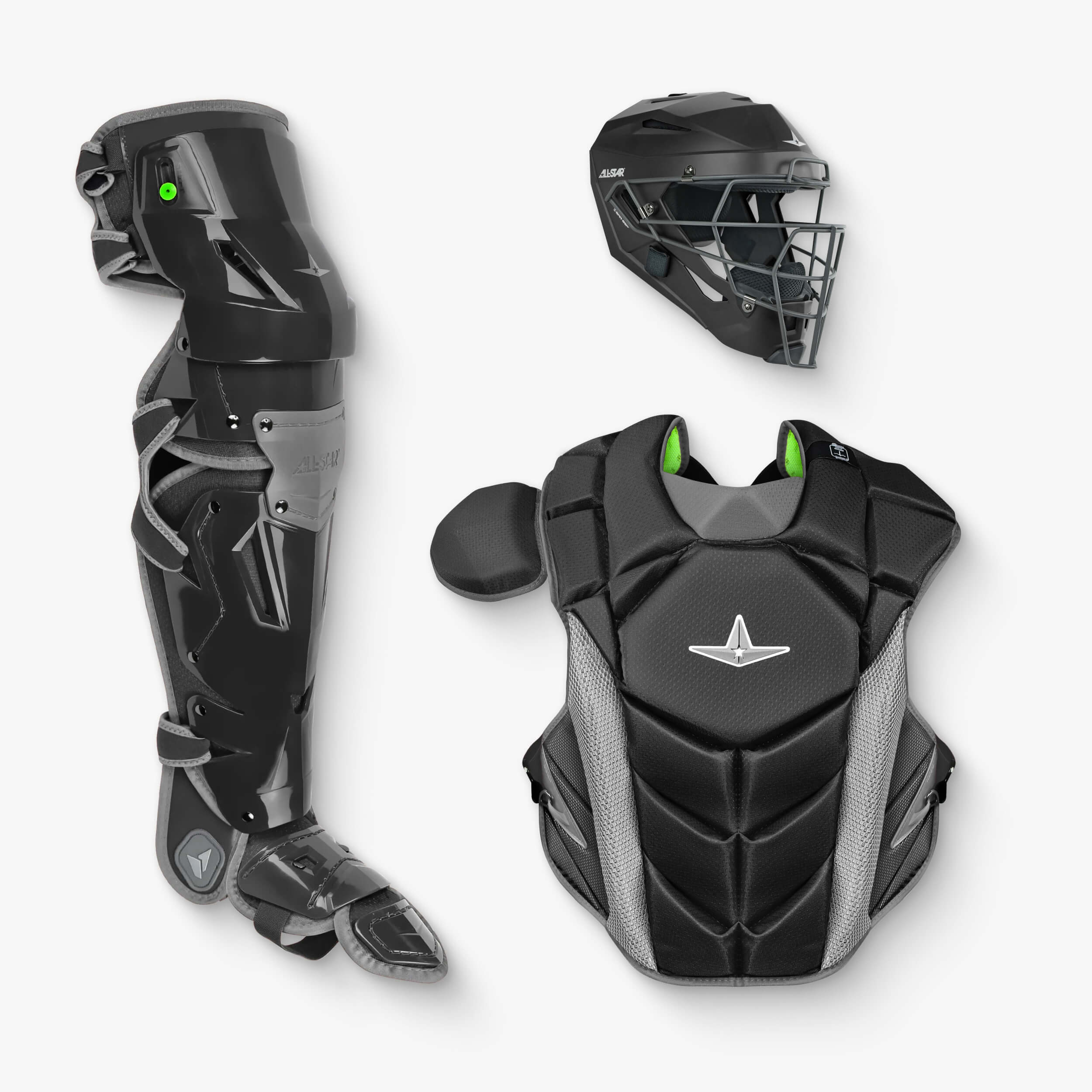 All-Star MVP-PRO™ Series Adult Baseball Catcher's Gear Set
