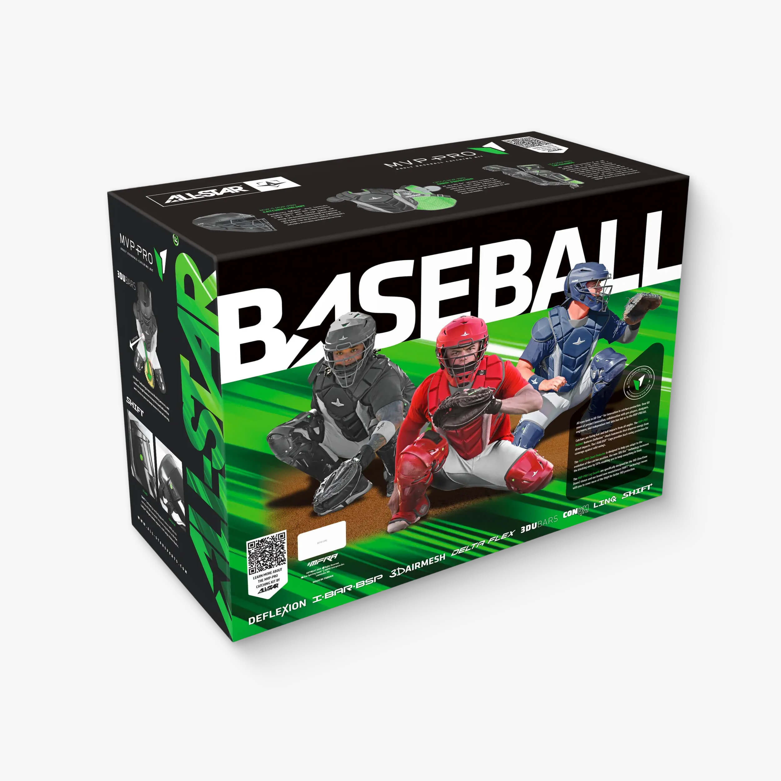 All-Star MVP-PRO™ Series Adult Baseball Catcher's Gear Set