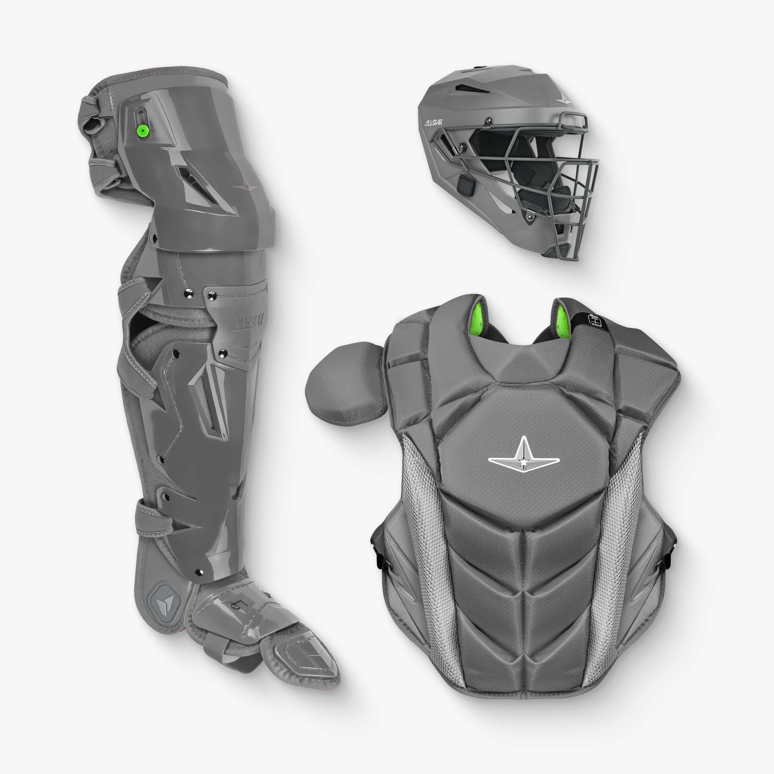 All-Star MVP-PRO™ Series Adult Baseball Catcher's Gear Set