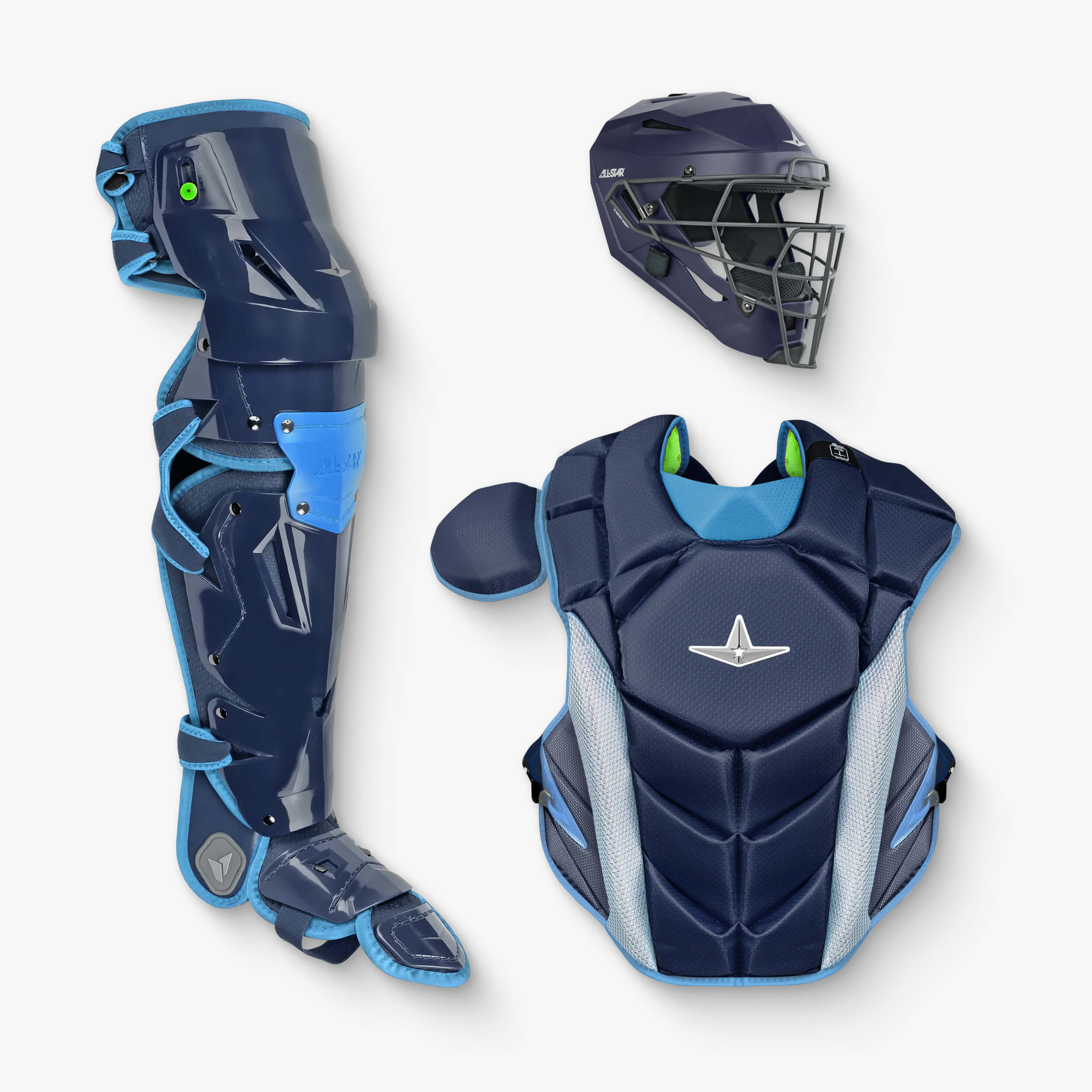 All-Star MVP-PRO™ Series Adult Baseball Catcher's Gear Set