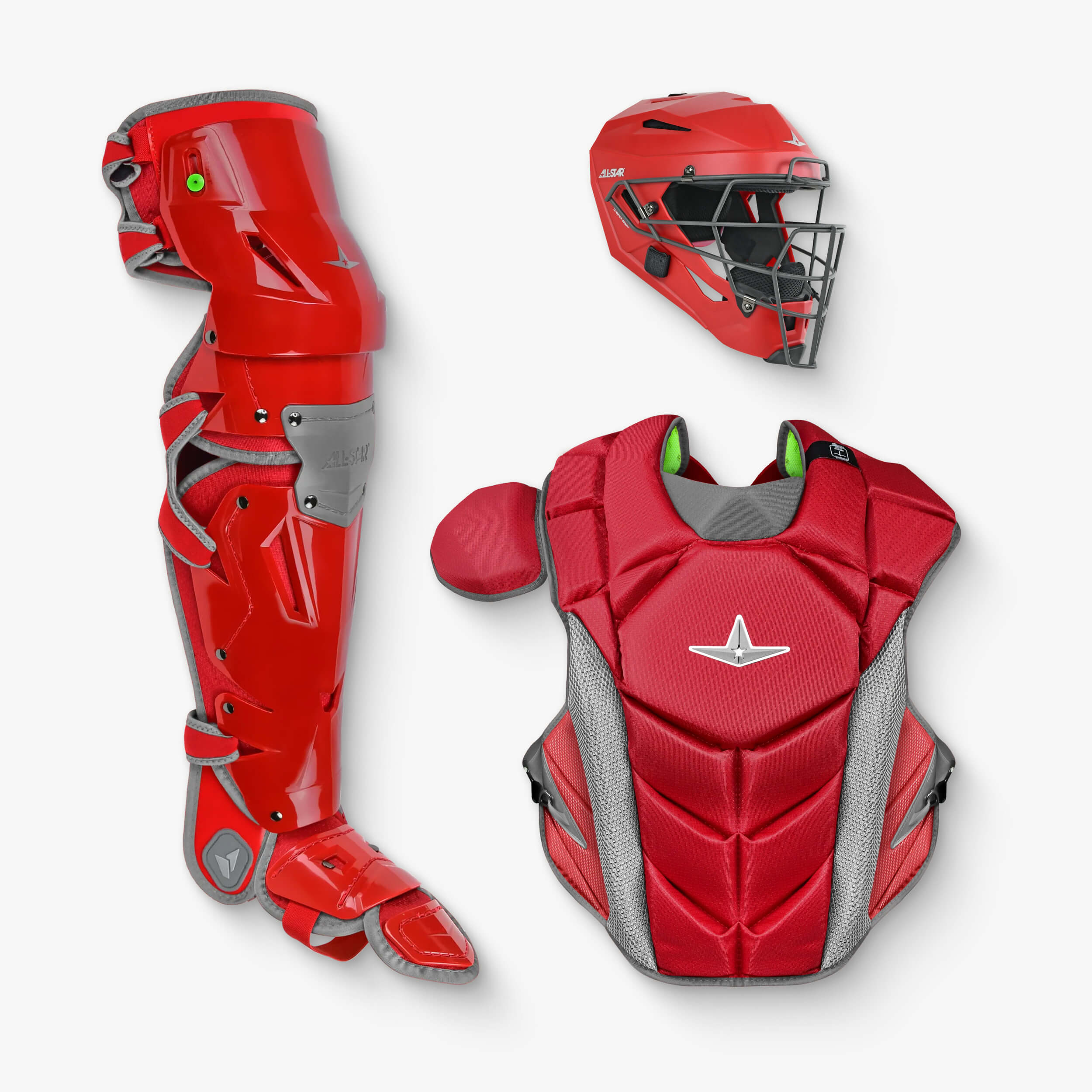 All-Star MVP-PRO™ Series Adult Baseball Catcher's Gear Set