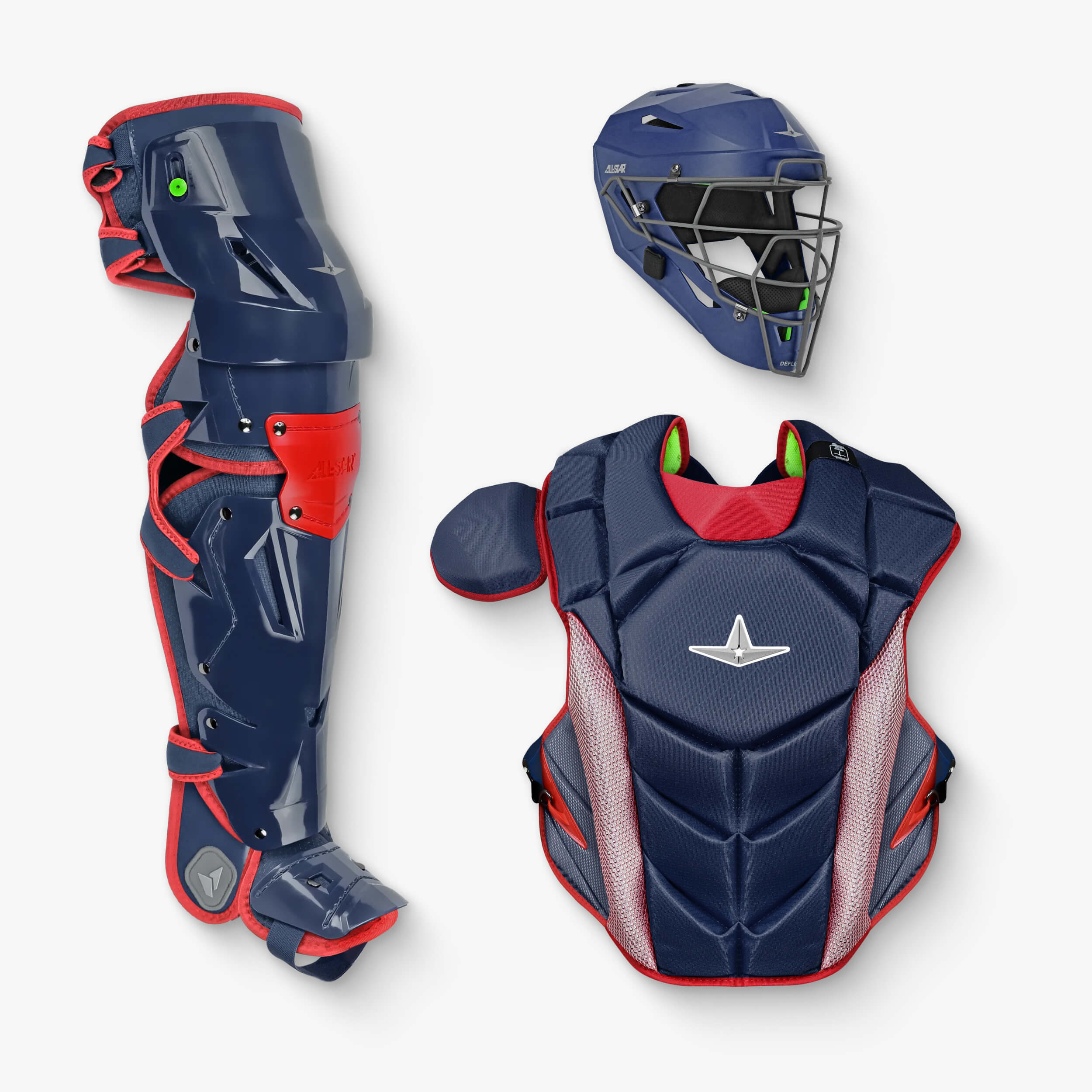 All-Star MVP-PRO™ Series Adult Baseball Catcher's Gear Set