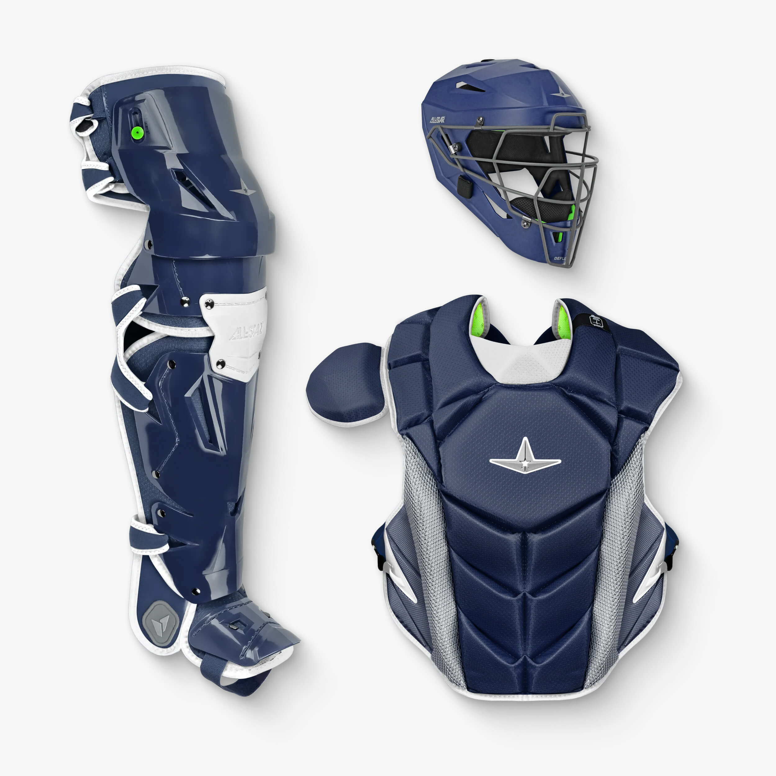 All-Star MVP-PRO™ Series Adult Baseball Catcher's Gear Set