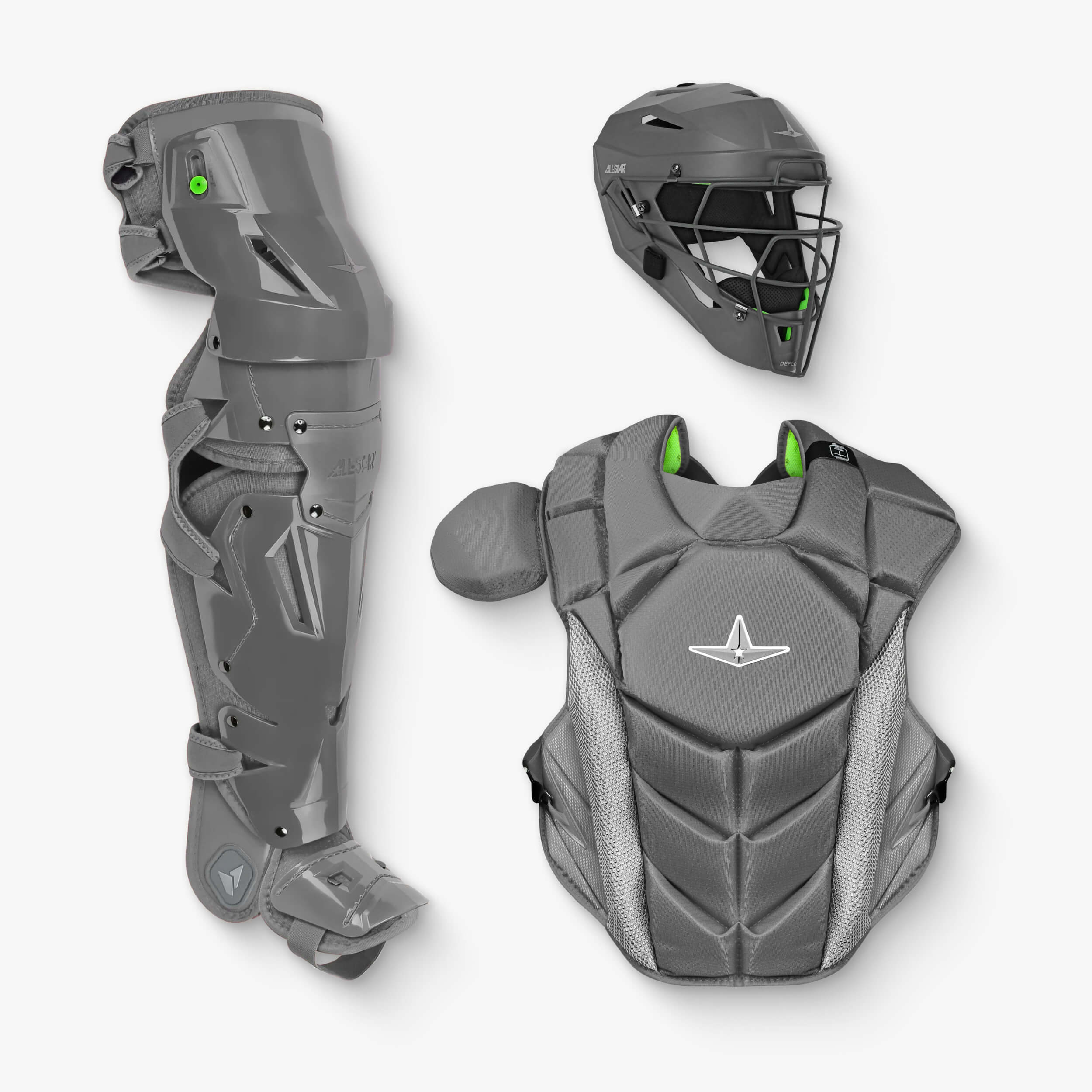 All-Star MVP-PRO™ Series Intermediate Baseball Catcher's Gear Set