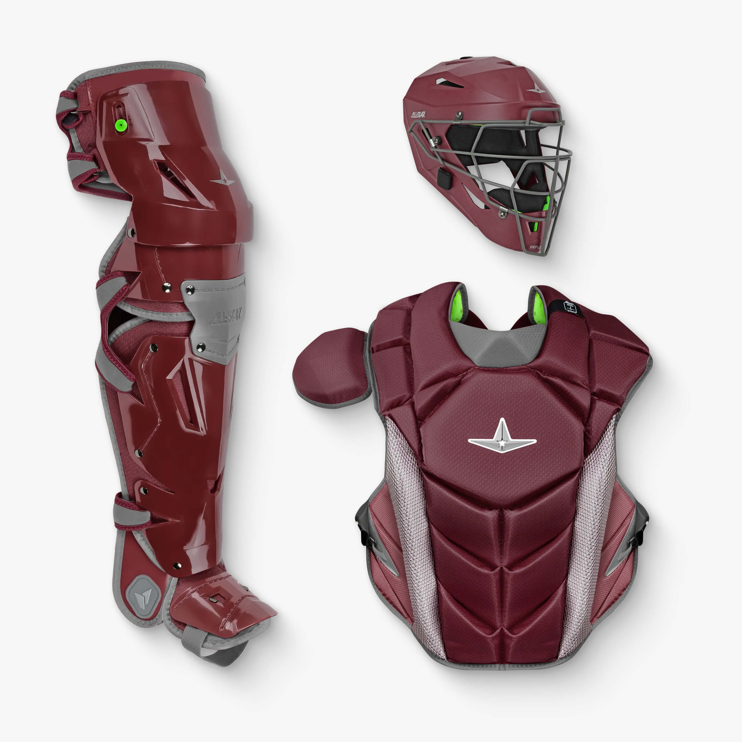 All-Star MVP-PRO™ Series Intermediate Baseball Catcher's Gear Set