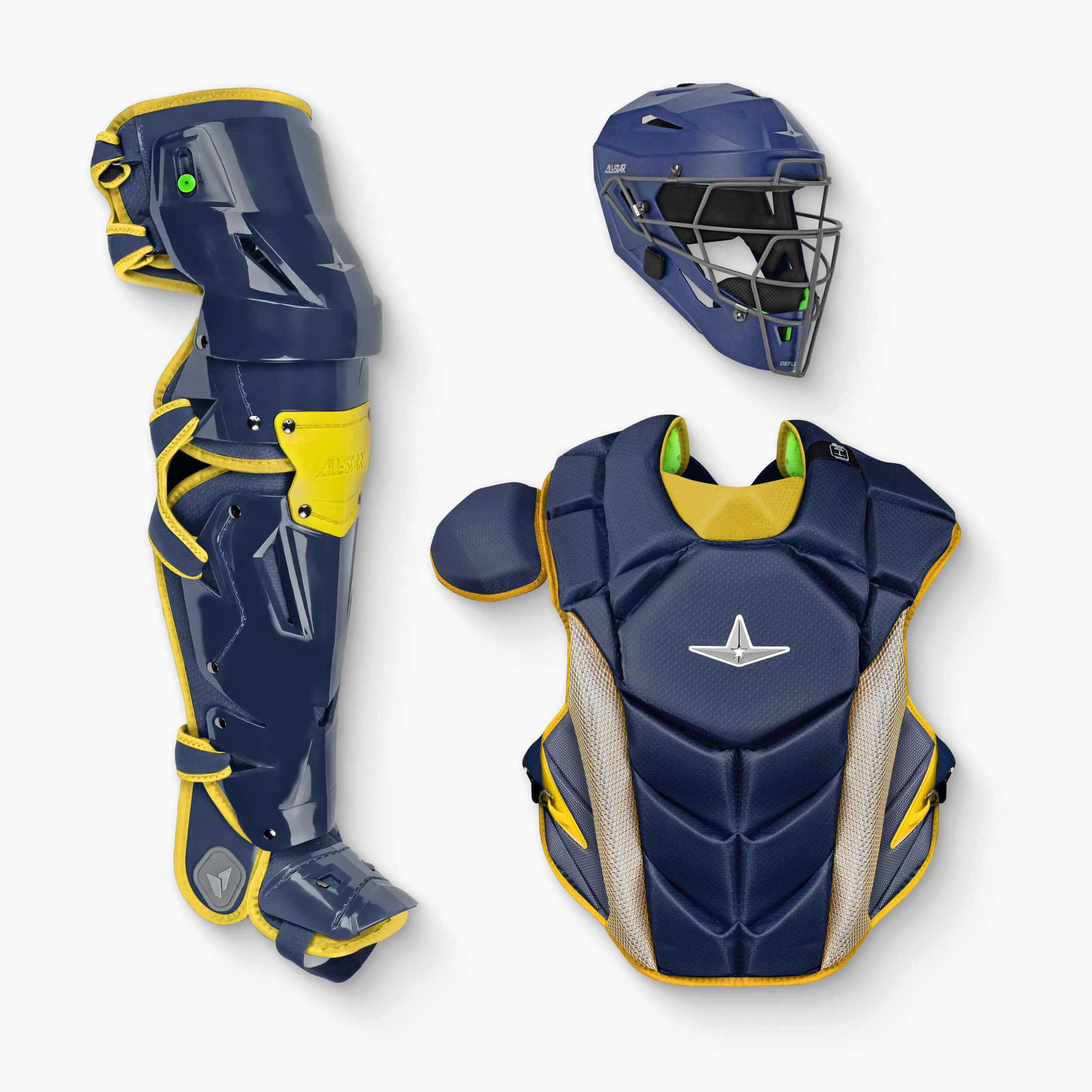 All-Star MVP-PRO™ Series Intermediate Baseball Catcher's Gear Set