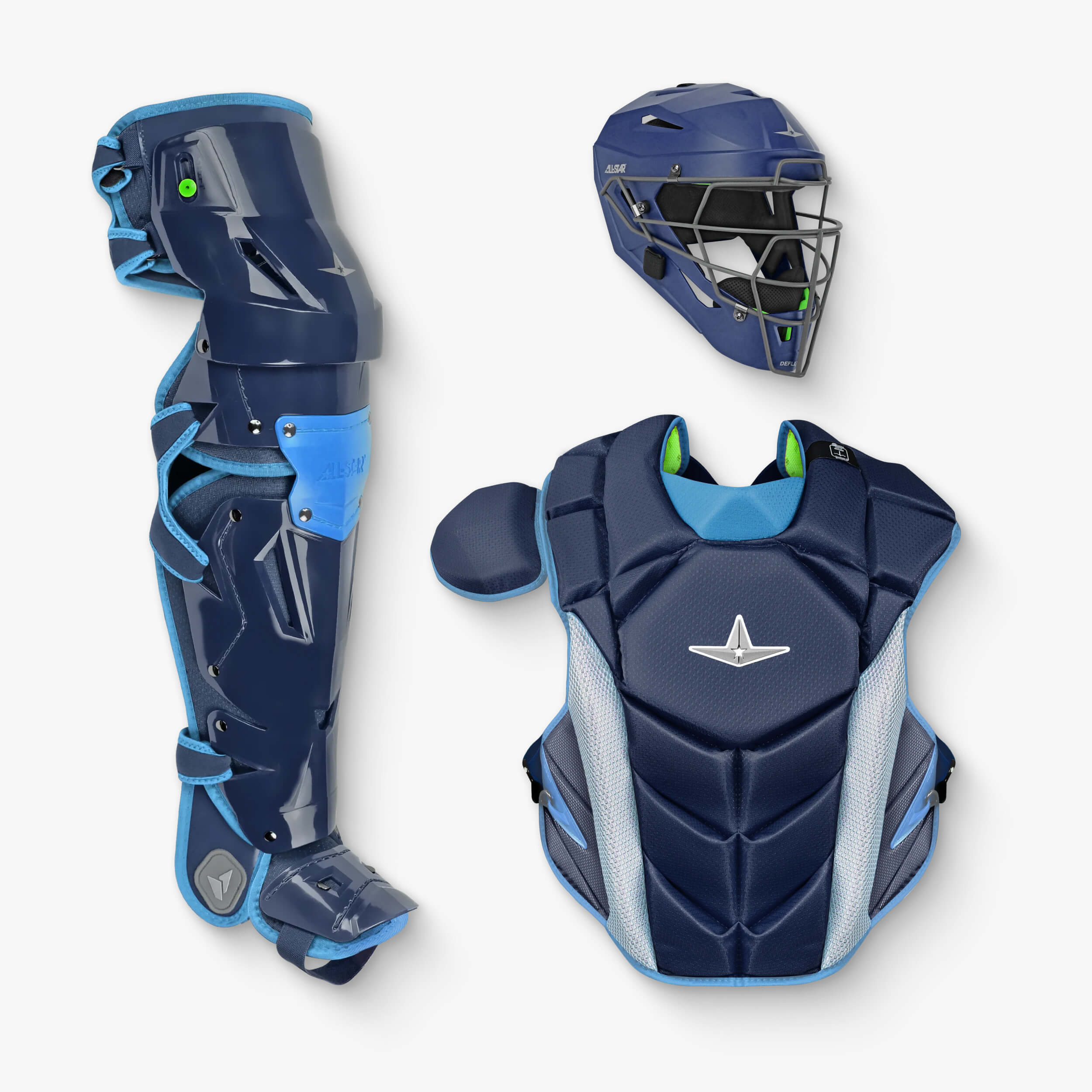 All-Star MVP-PRO™ Series Intermediate Baseball Catcher's Gear Set