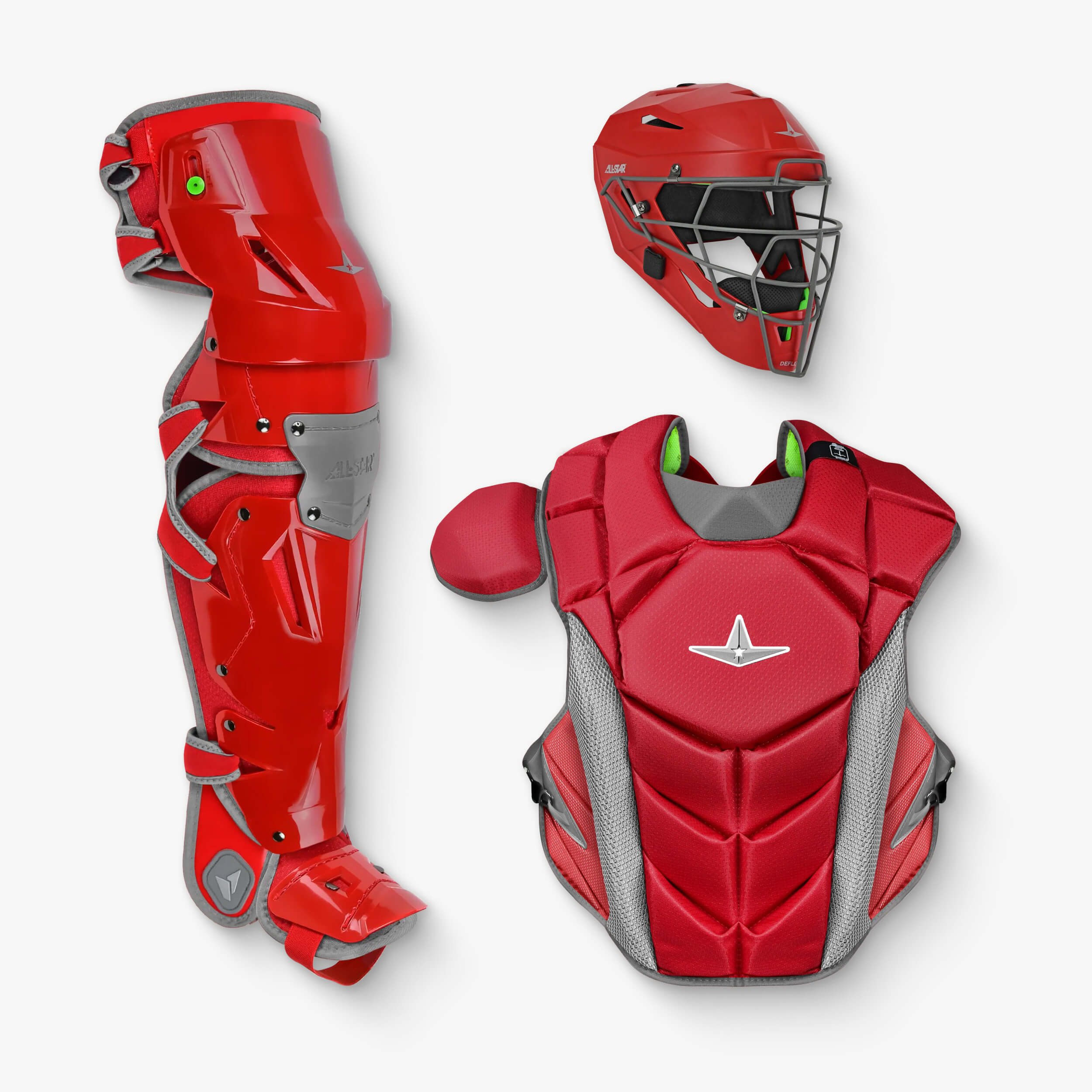 All-Star MVP-PRO™ Series Intermediate Baseball Catcher's Gear Set
