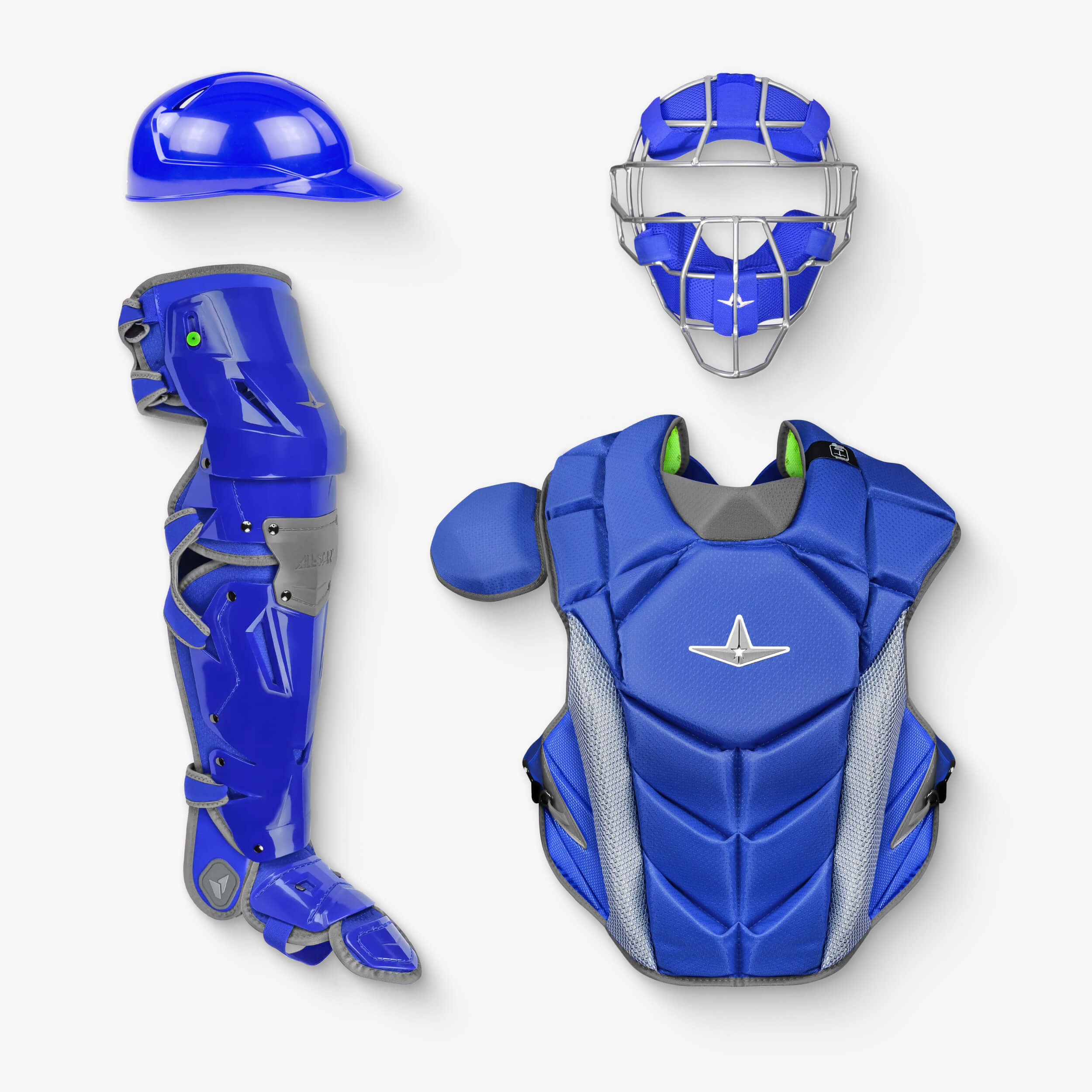 All-Star MVP-PRO™ Series Traditional Mask Adult Baseball Catcher's Gear Set