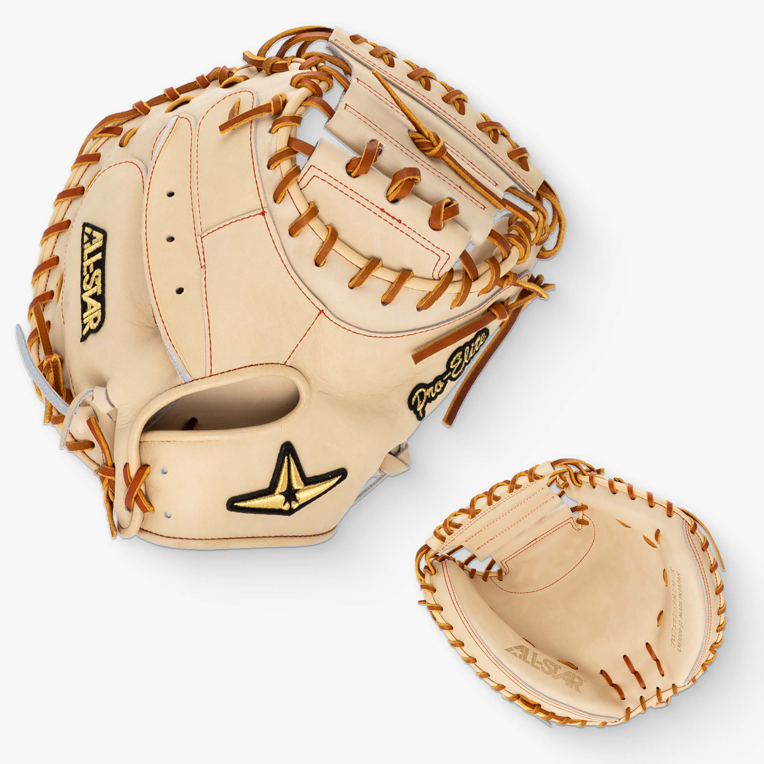 All-Star Pro-Elite® 34" Open Back Japan Catcher's Mitt