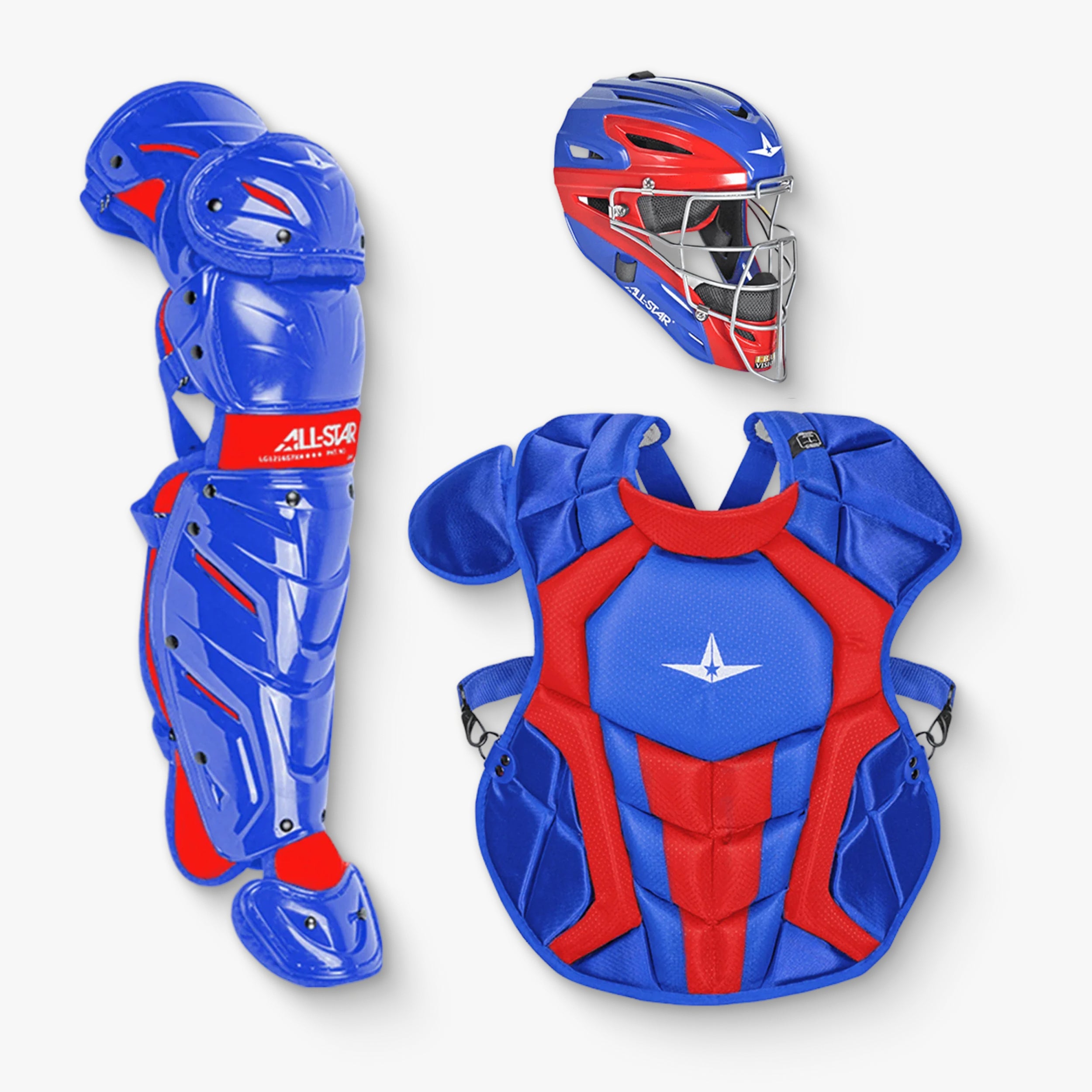 All-Star S7 AXIS™ Two Tone Adult Catcher's Gear Set