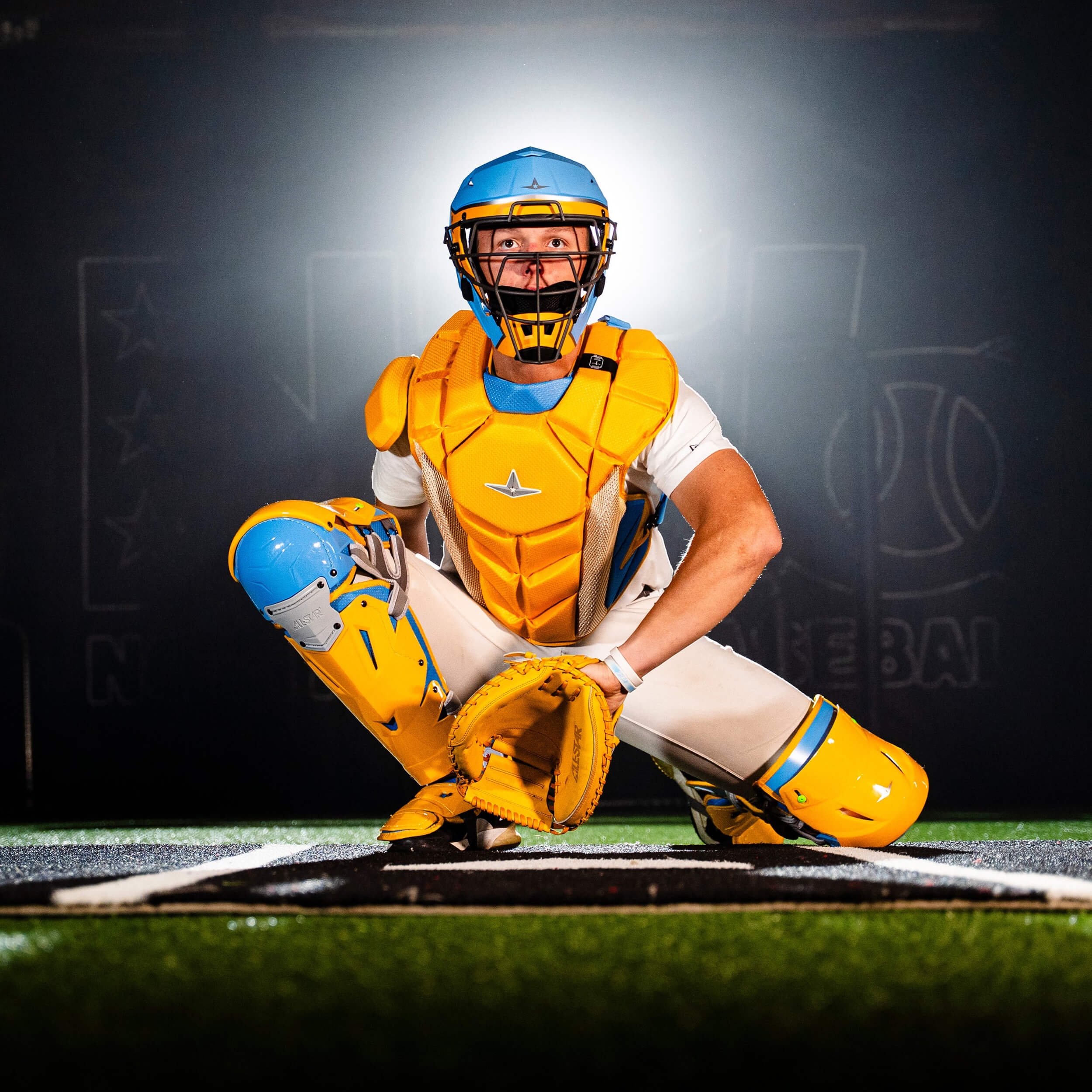 All-Star MVP-PRO™ Short Fuse Series Intermediate Baseball Catcher's Gear Set