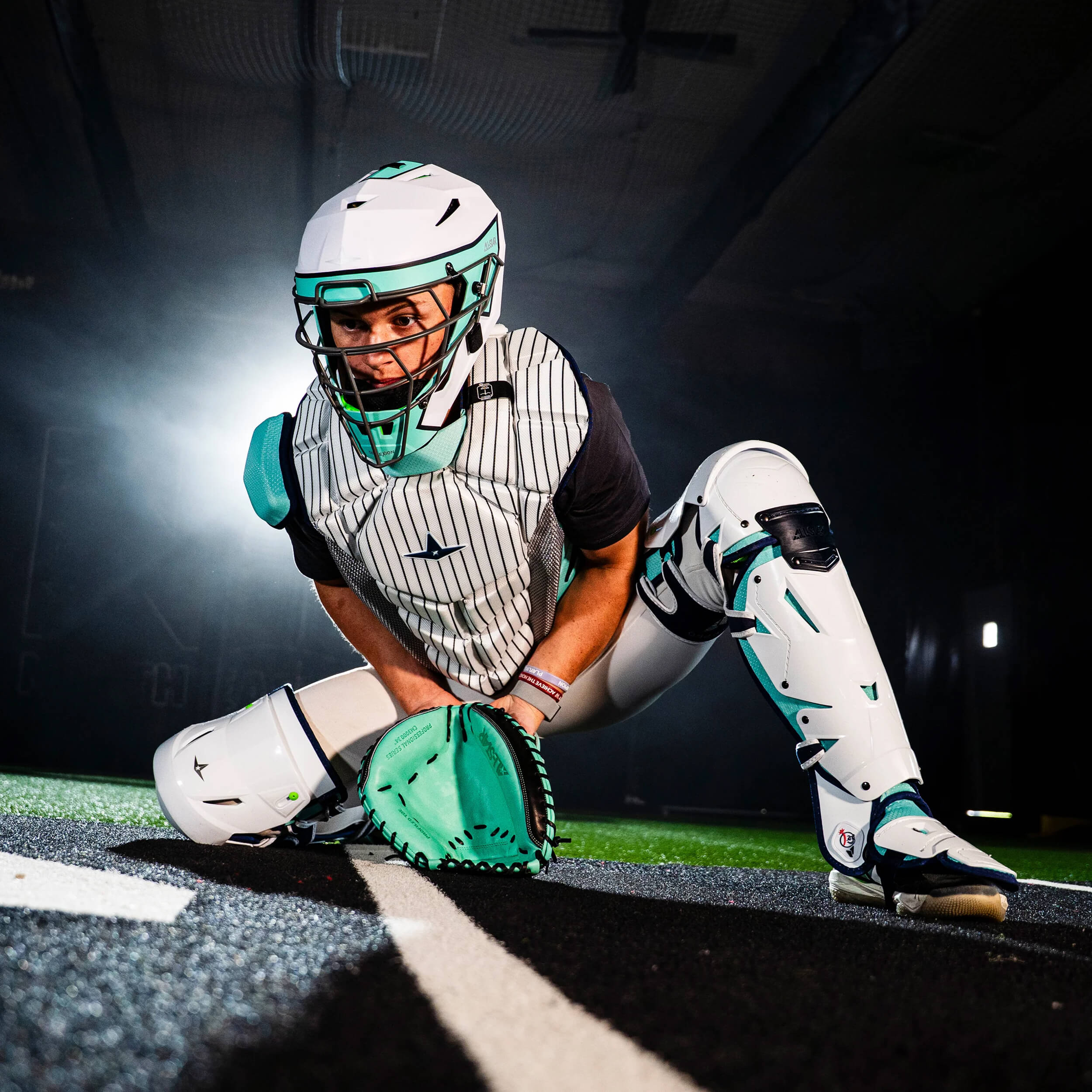 All-Star MVP-PRO™ Short Fuse Series Intermediate Baseball Catcher's Gear Set