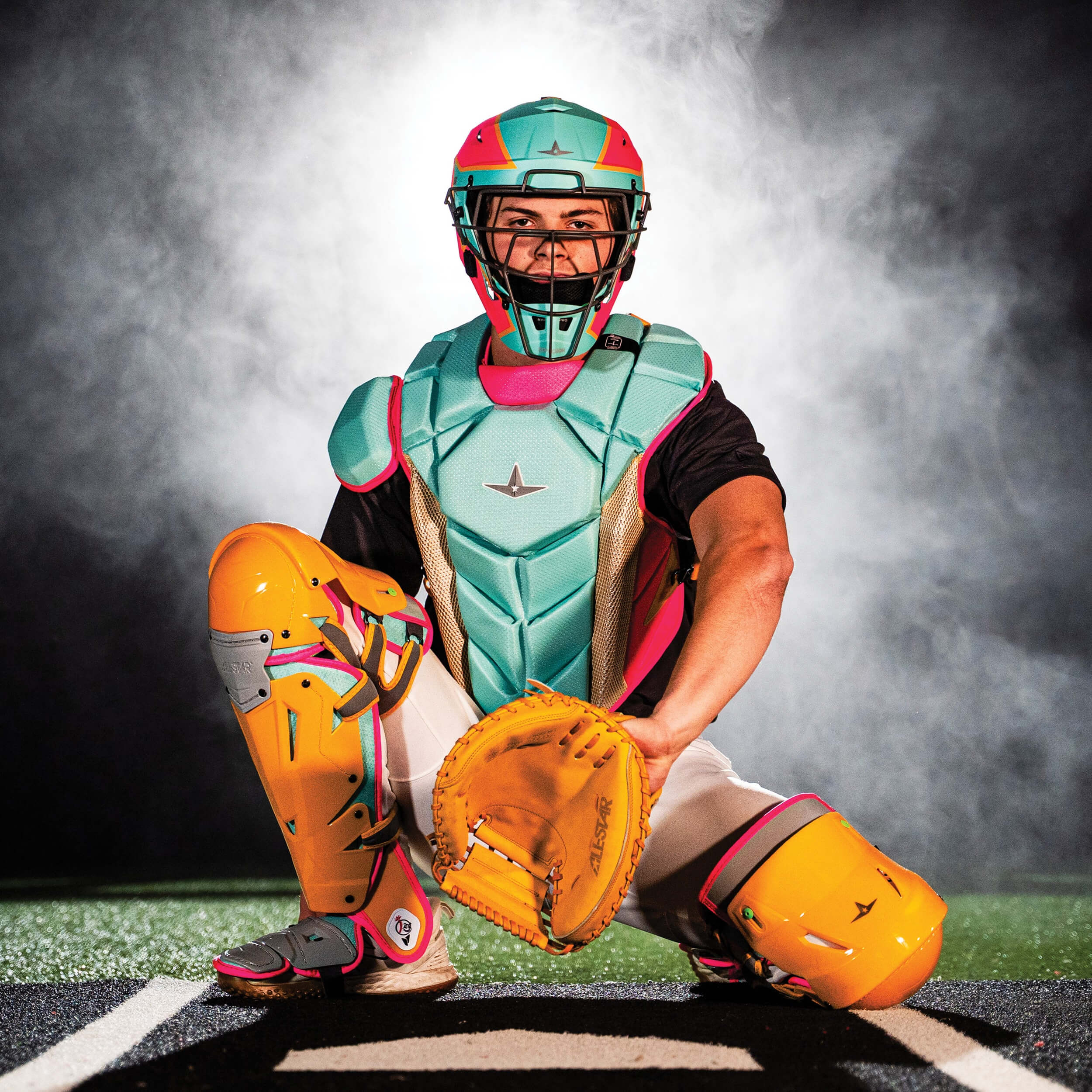 All-Star MVP-PRO™ Short Fuse Series Intermediate Baseball Catcher's Gear Set