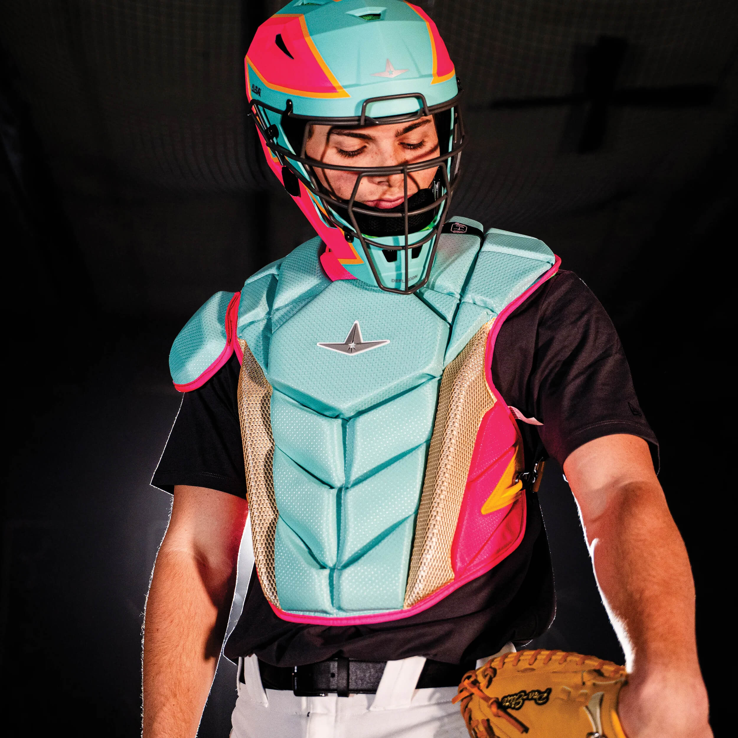 All-Star MVP-PRO™ Short Fuse Series Intermediate Baseball Catcher's Gear Set