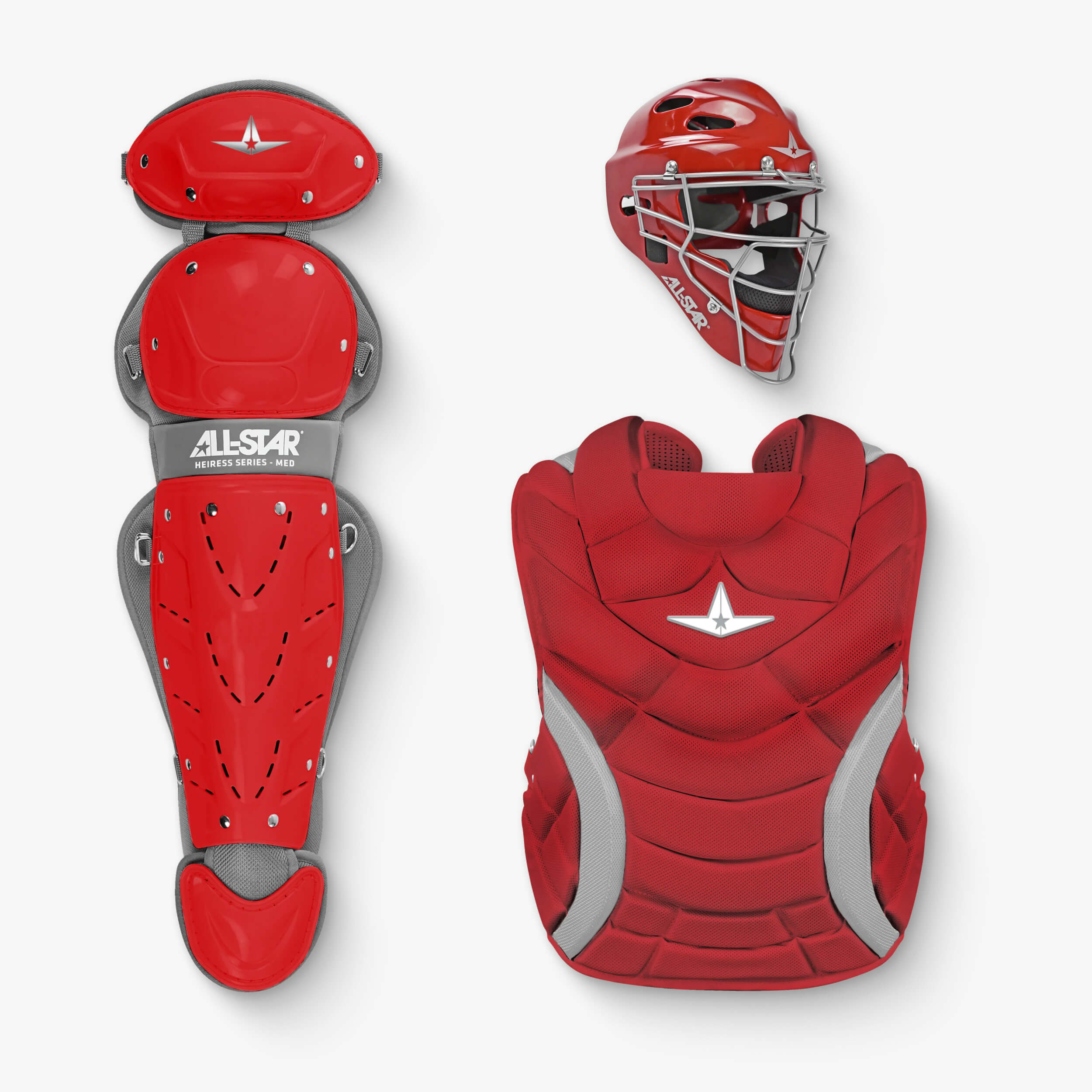 All-Star Heiress™ Intermediate Fastpitch Catcher's Gear Set