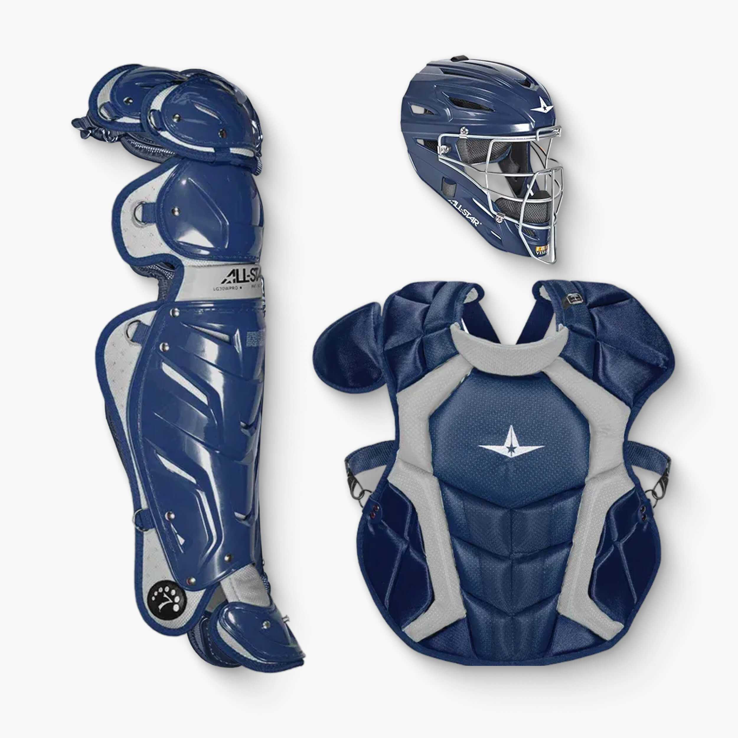 All-Star S7™ Adult Baseball Catcher's Gear Set