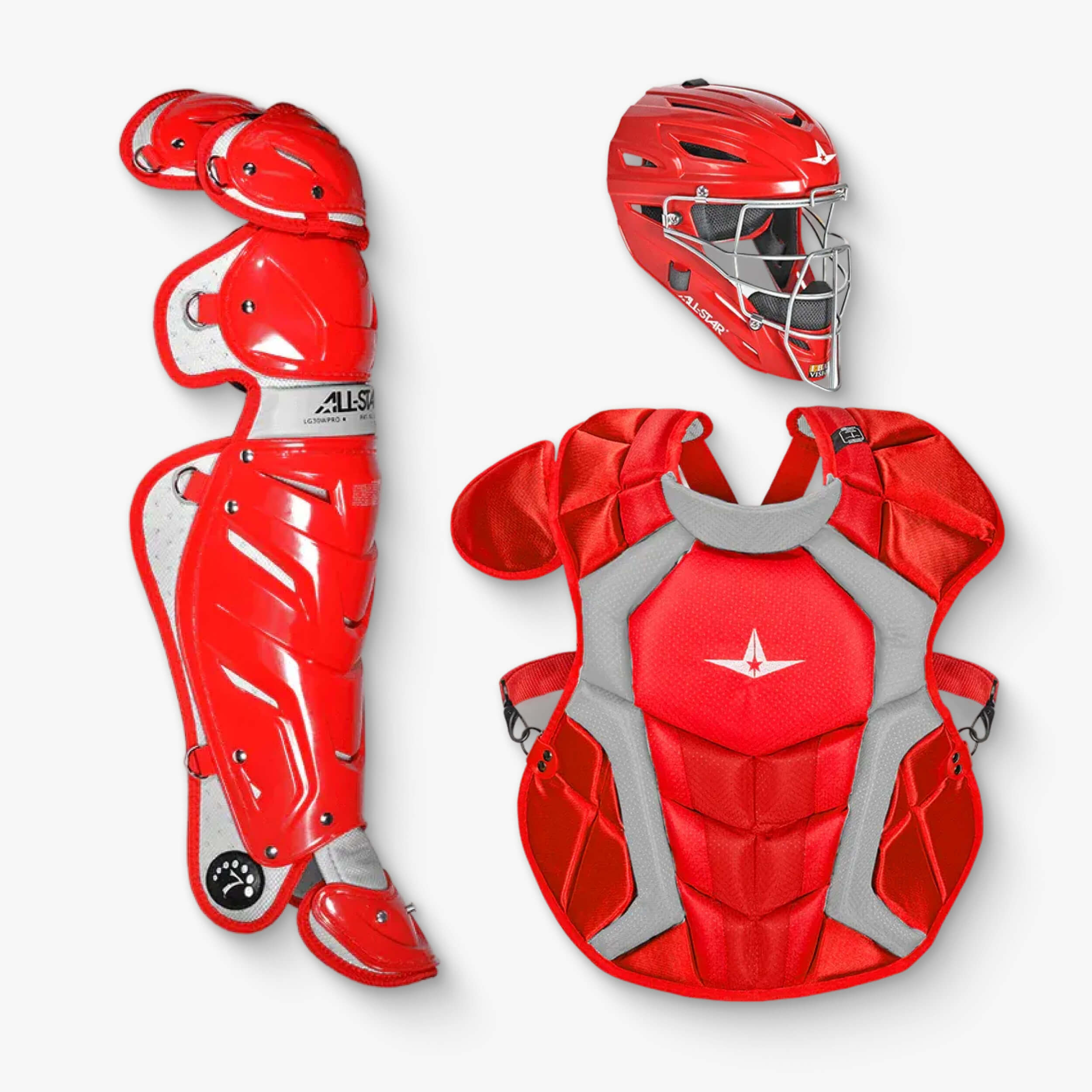 All-Star S7™ Adult Baseball Catcher's Gear Set