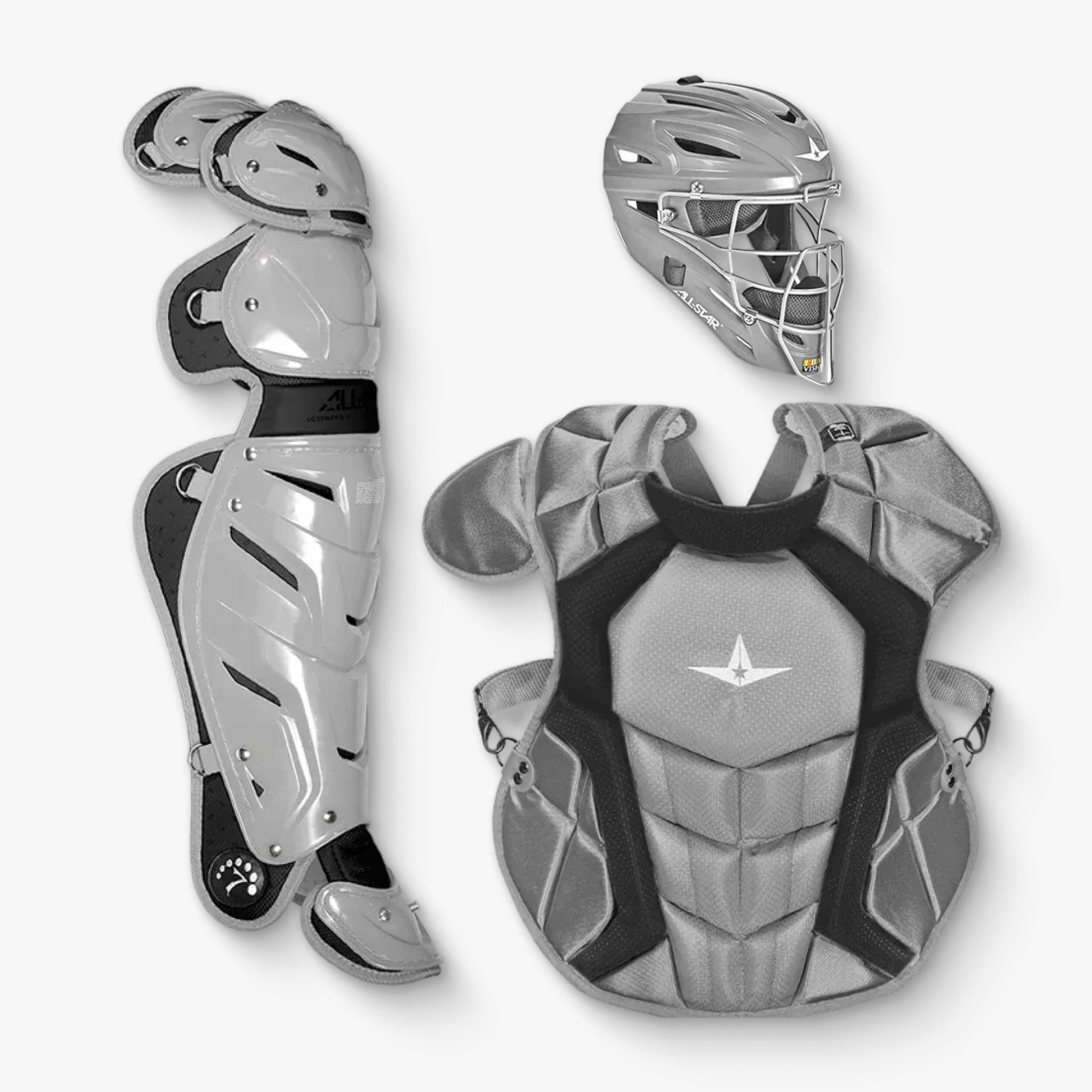 All-Star S7™ Adult Baseball Catcher's Gear Set
