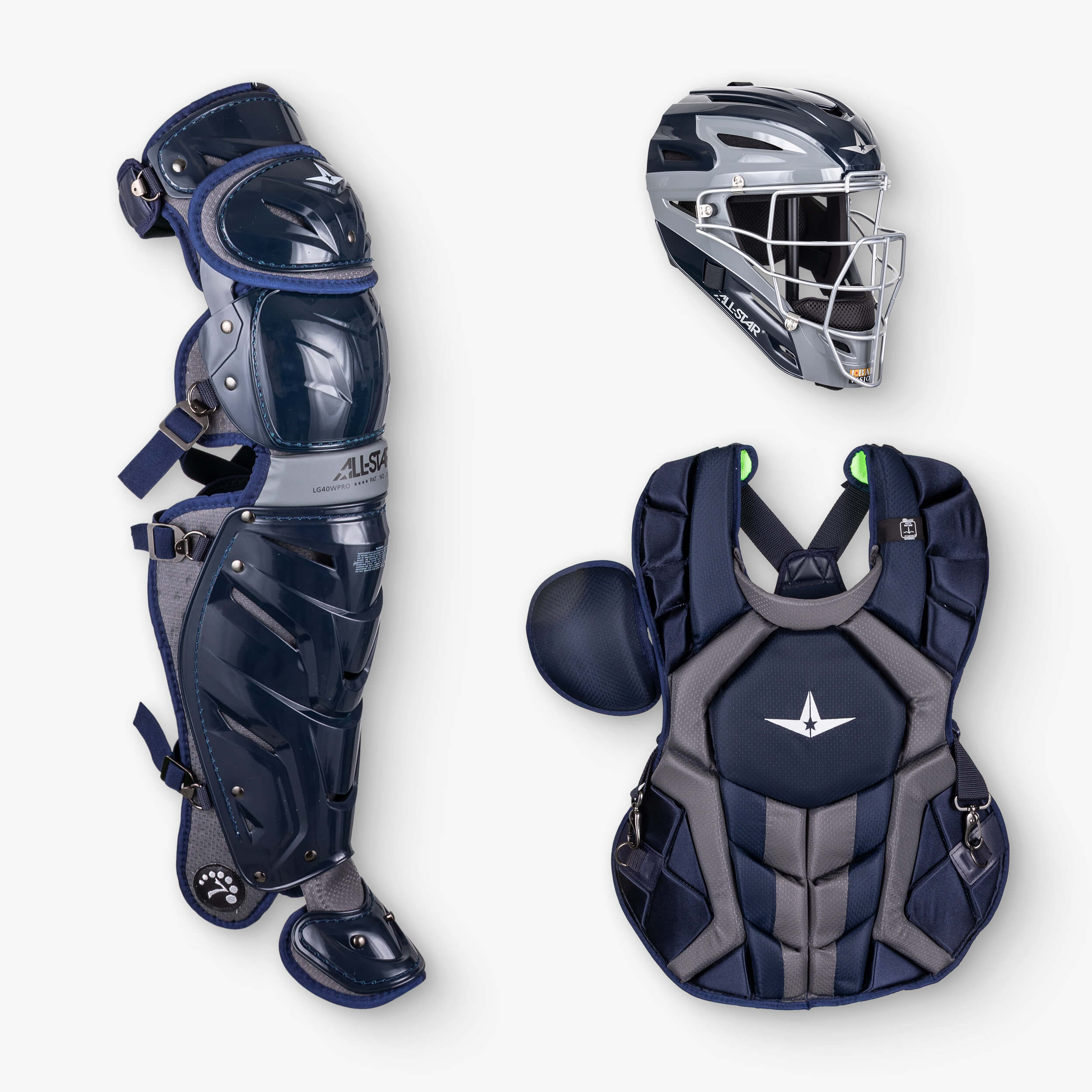 All-Star S7 AXIS™ Adult Baseball Catcher's Gear Set
