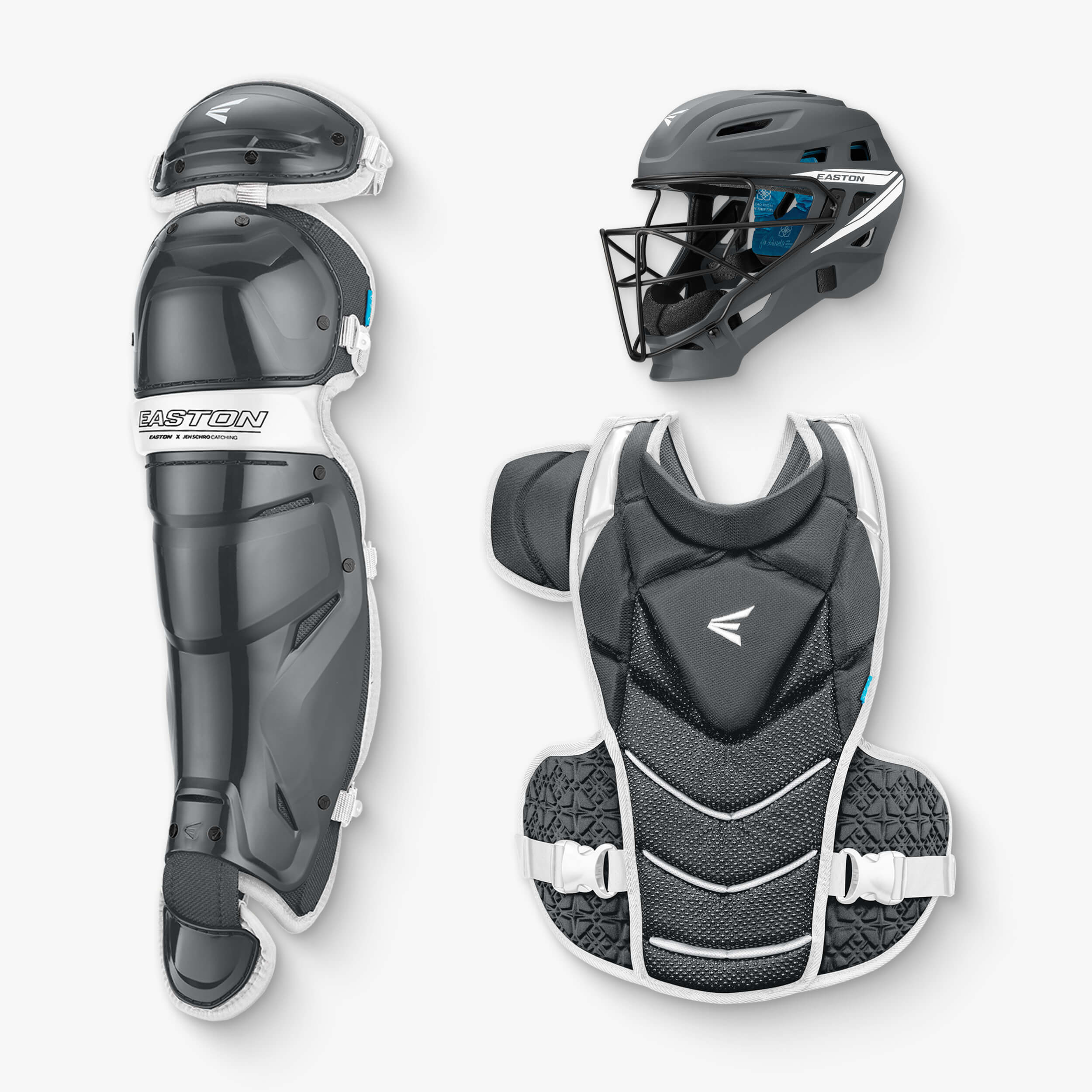 Easton Jen Schro The Very Best Youth Softball Catcher's Gear Set