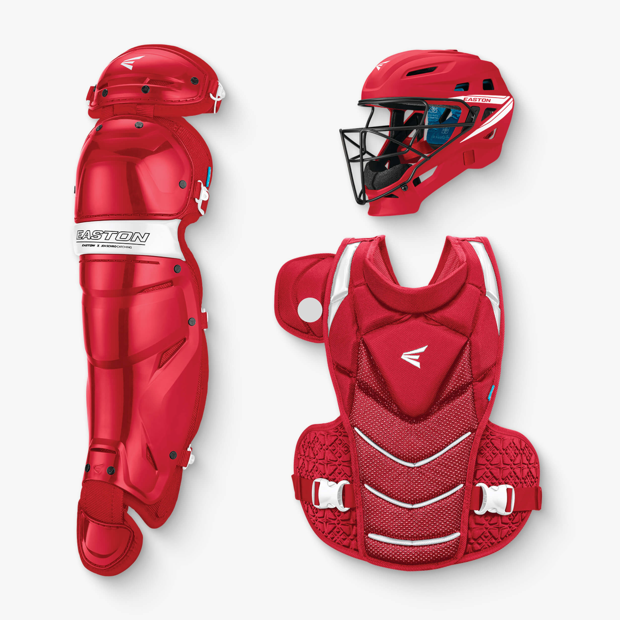 Easton Jen Schro The Very Best Youth Softball Catcher's Gear Set