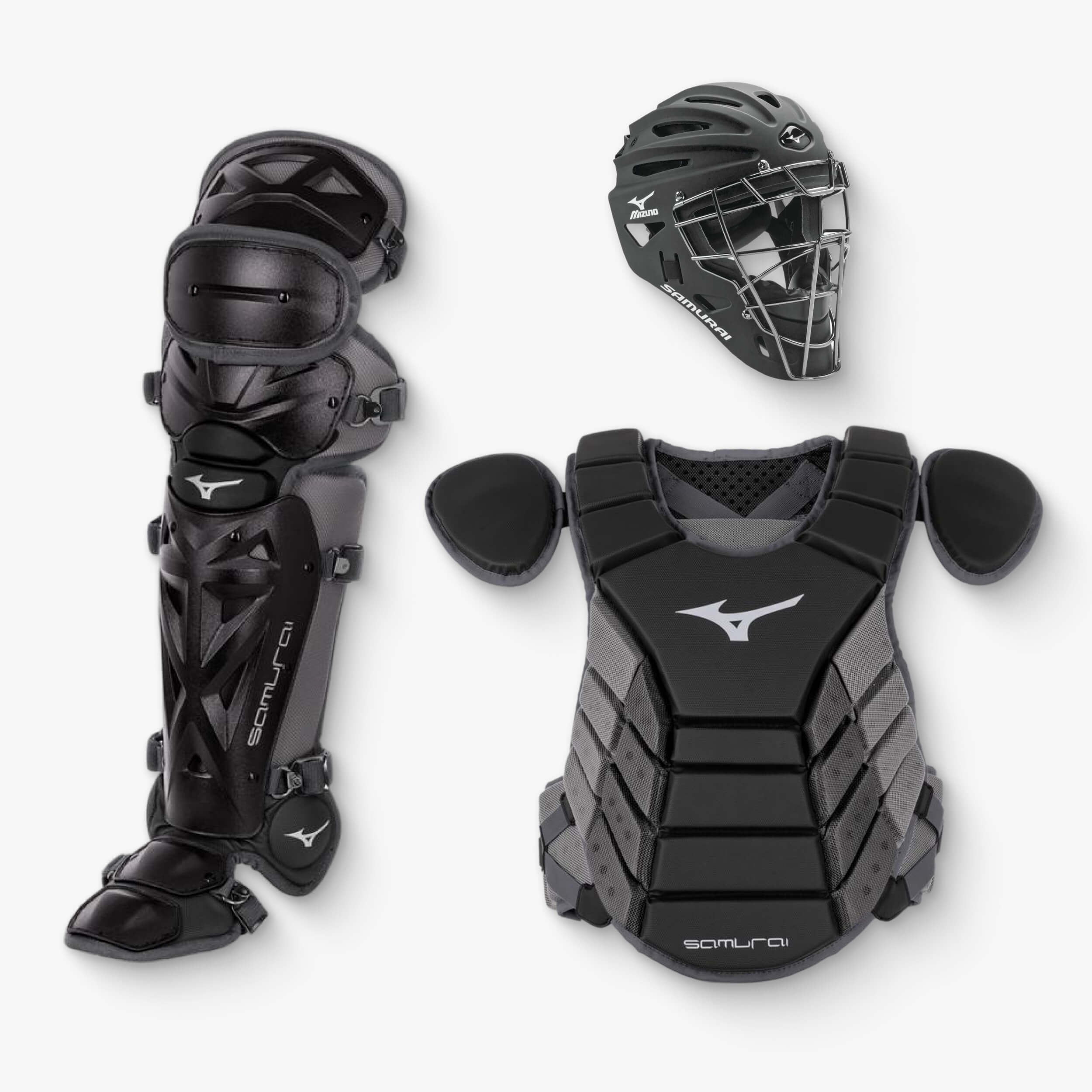 Mizuno Samurai Youth 14" Baseball Boxed Catcher's Gear Set