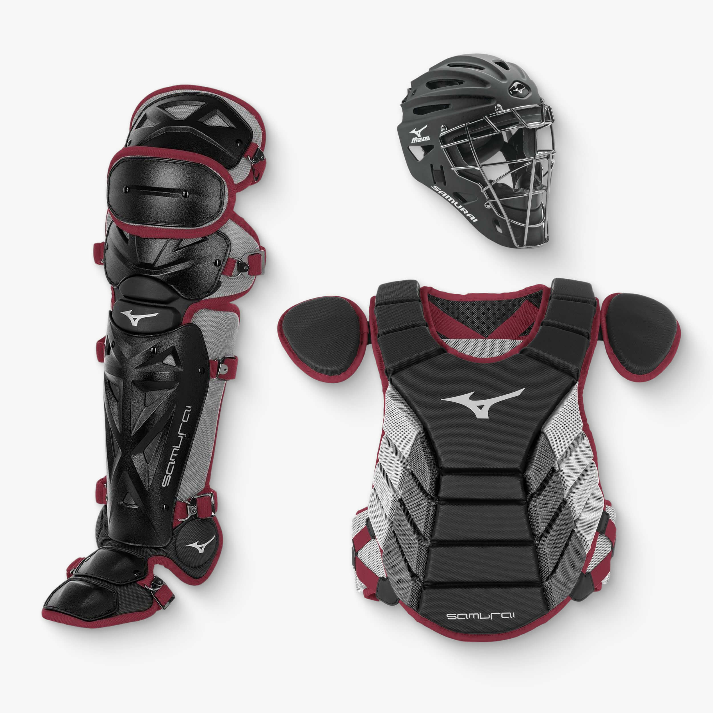 Mizuno Samurai Adult 16" Baseball Boxed Catcher's Gear Set