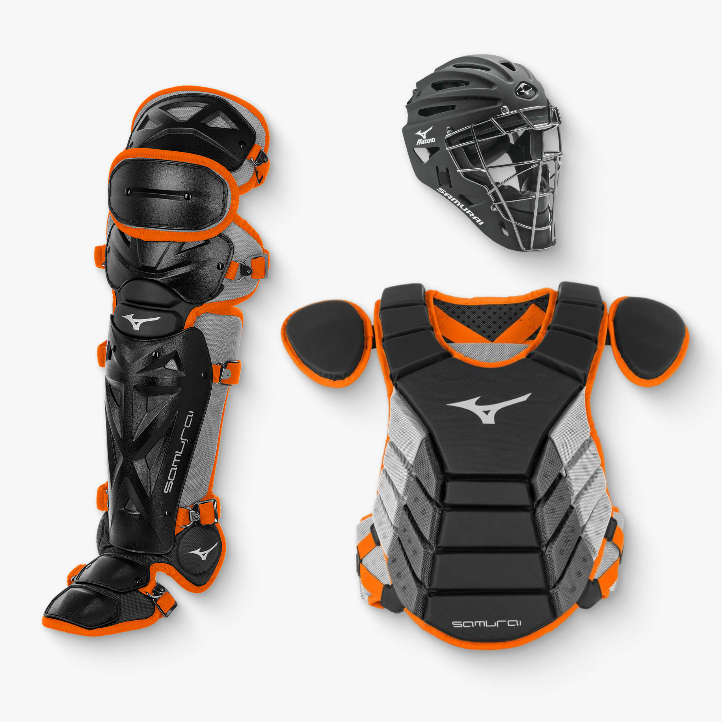 Mizuno Samurai Youth 14" Baseball Boxed Catcher's Gear Set