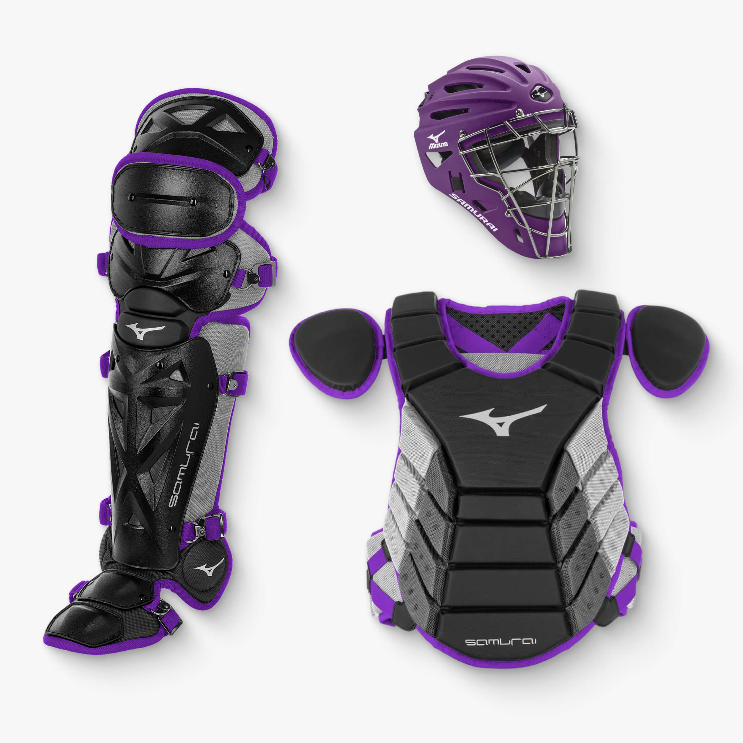 Mizuno Samurai Adult 16" Baseball Boxed Catcher's Gear Set