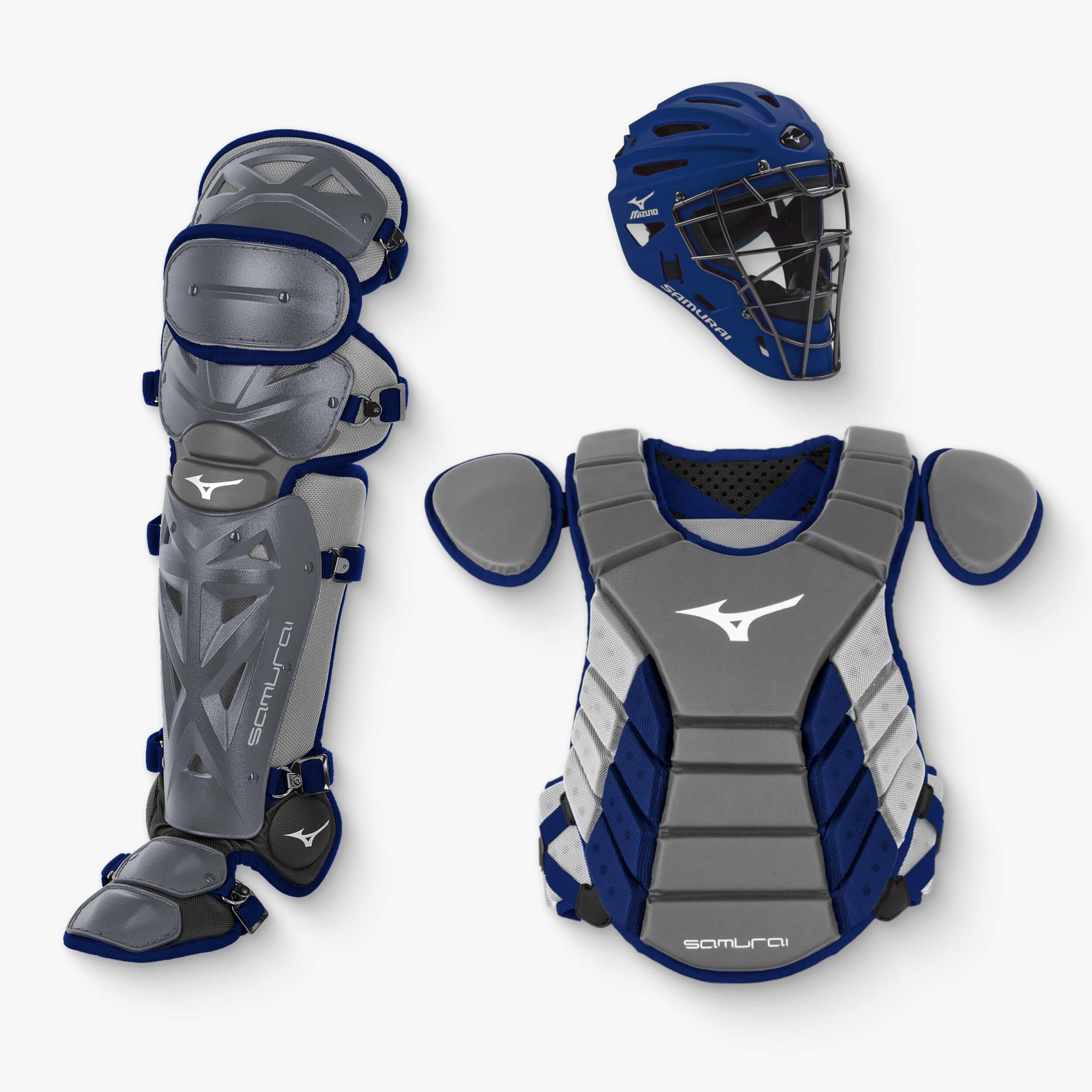 Mizuno Samurai Youth 14" Baseball Boxed Catcher's Gear Set