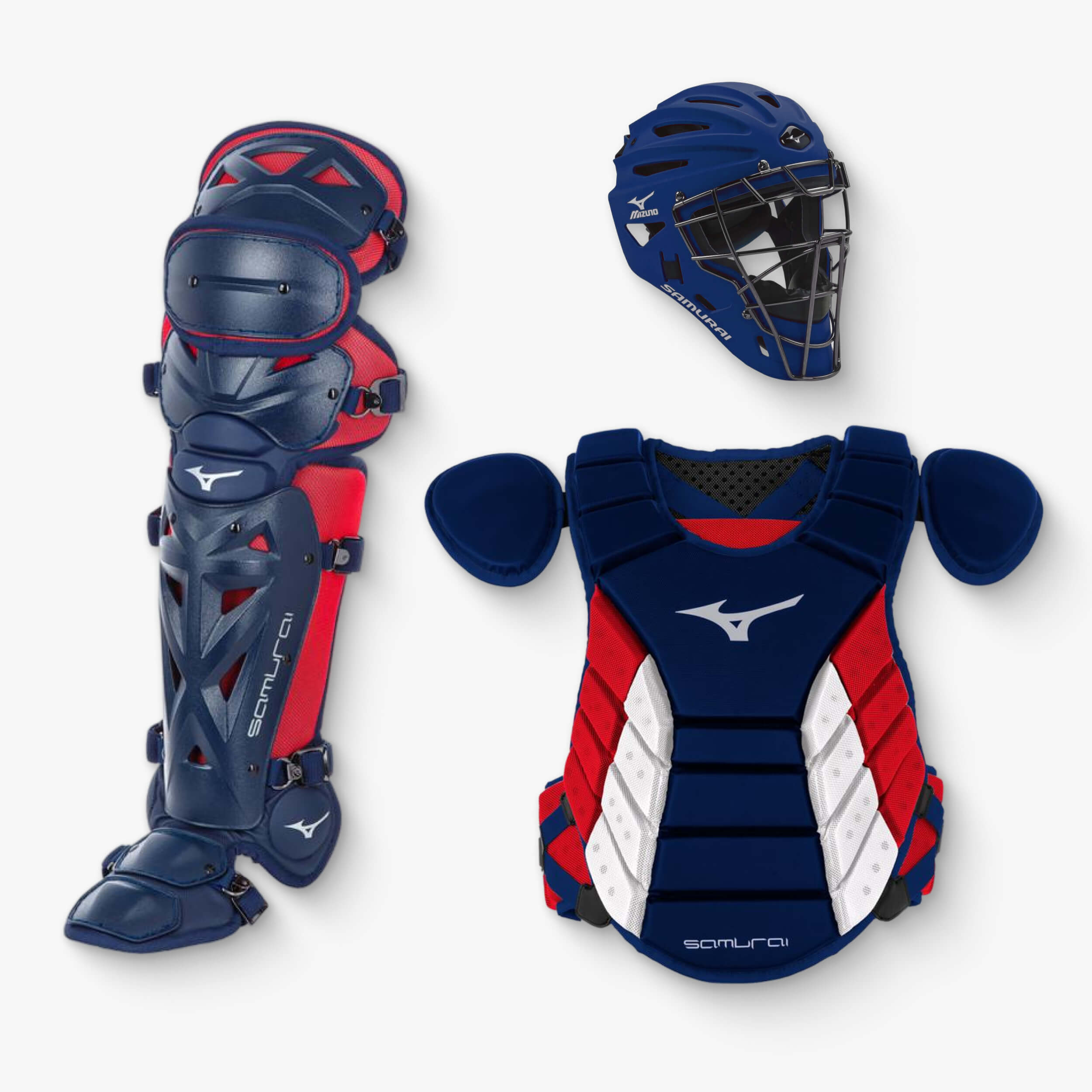 Mizuno Samurai Youth 14" Baseball Boxed Catcher's Gear Set
