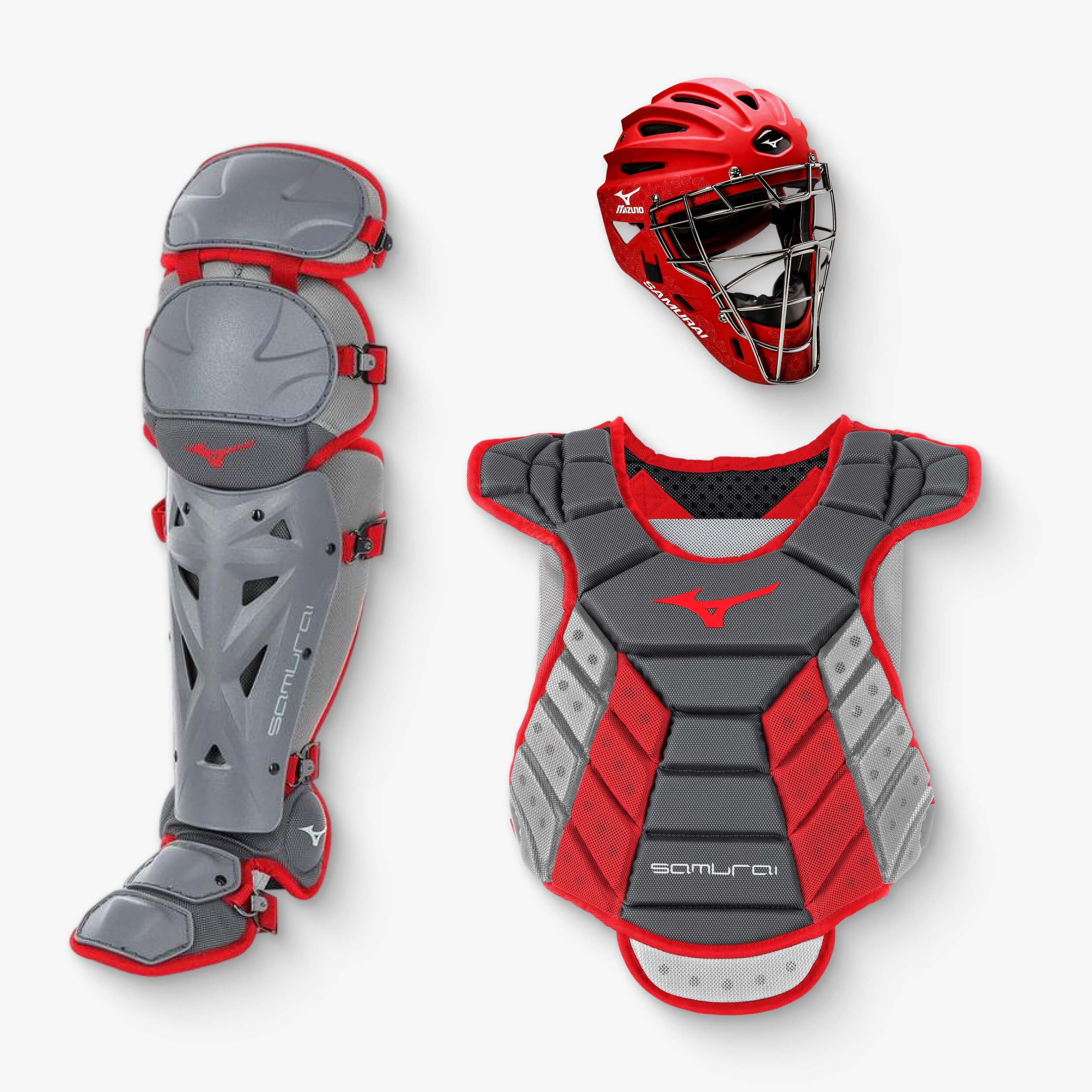 Mizuno Samurai 14-15" Women's Boxed Catcher's Gear Set