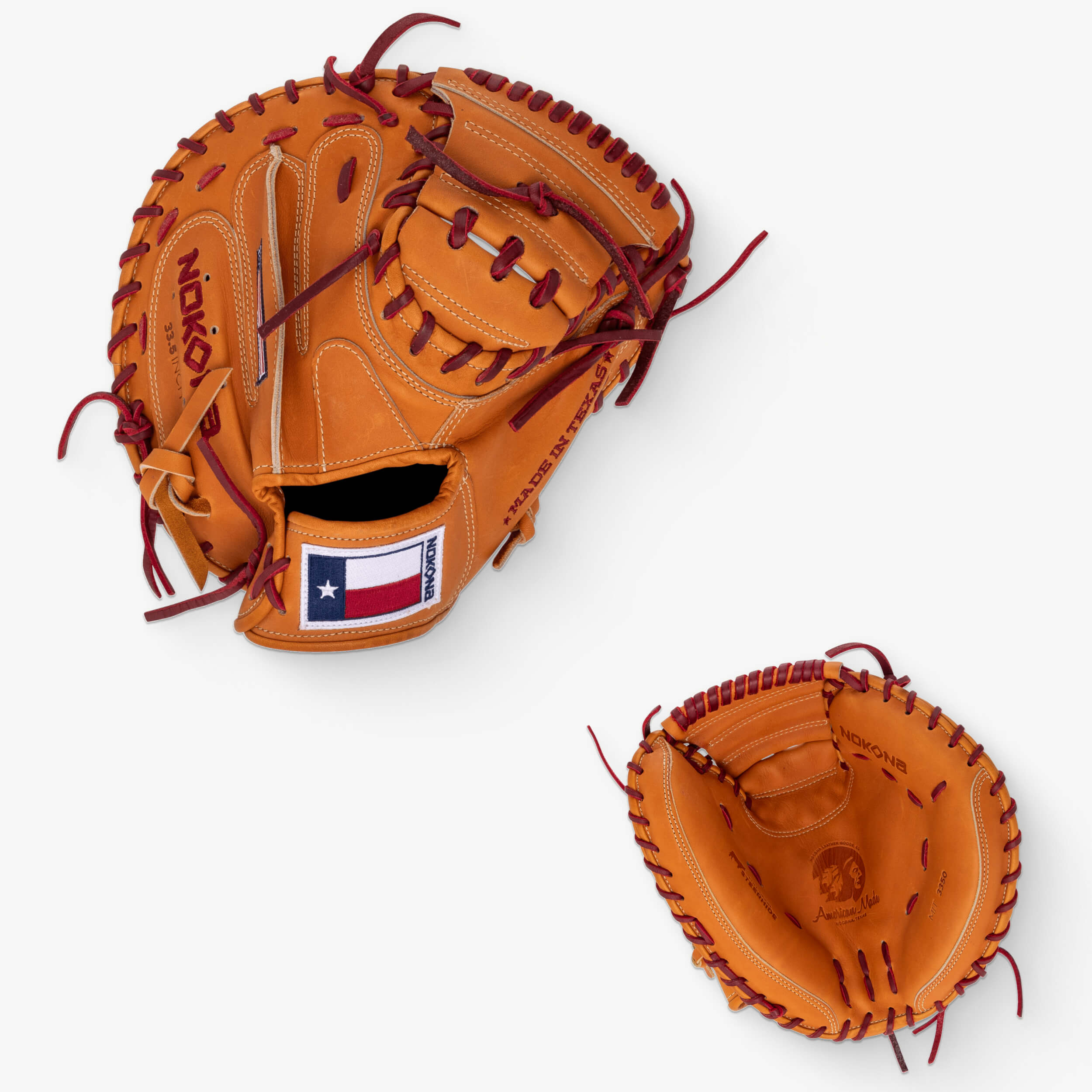 Nokona Made in Texas MIT3350C 33.5" Baseball Catcher's Mitt
