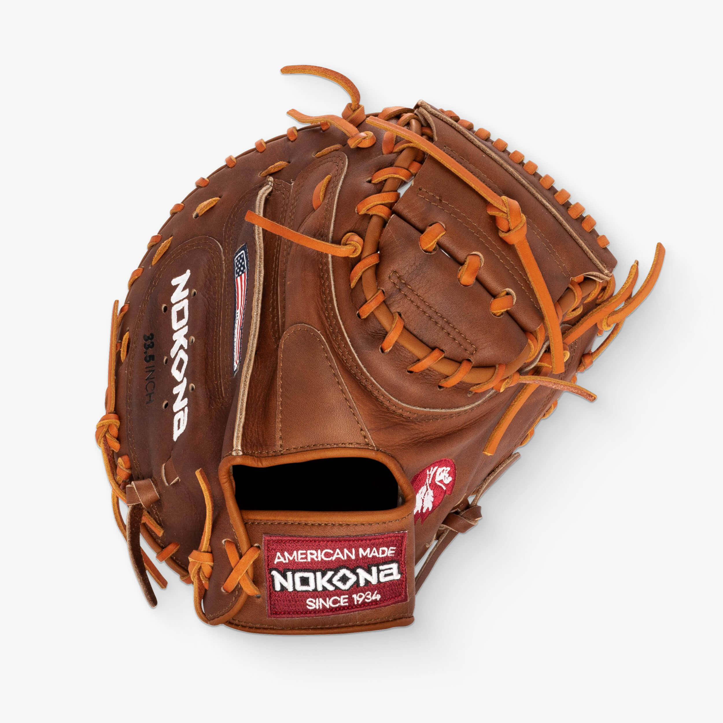 Nokona Walnut W-3350C 33.5" Catcher's Mitt