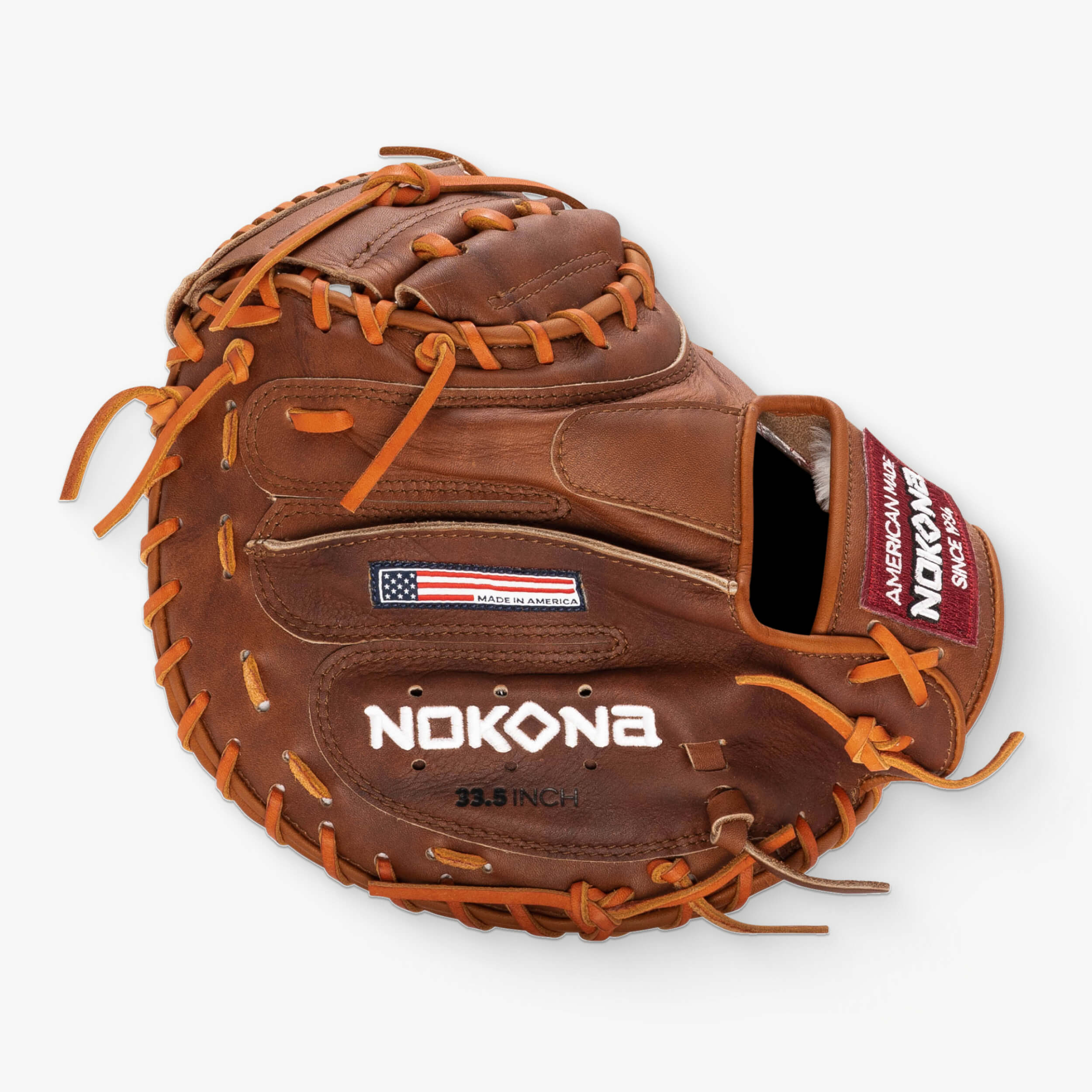 Nokona Walnut W-3350C 33.5" Catcher's Mitt