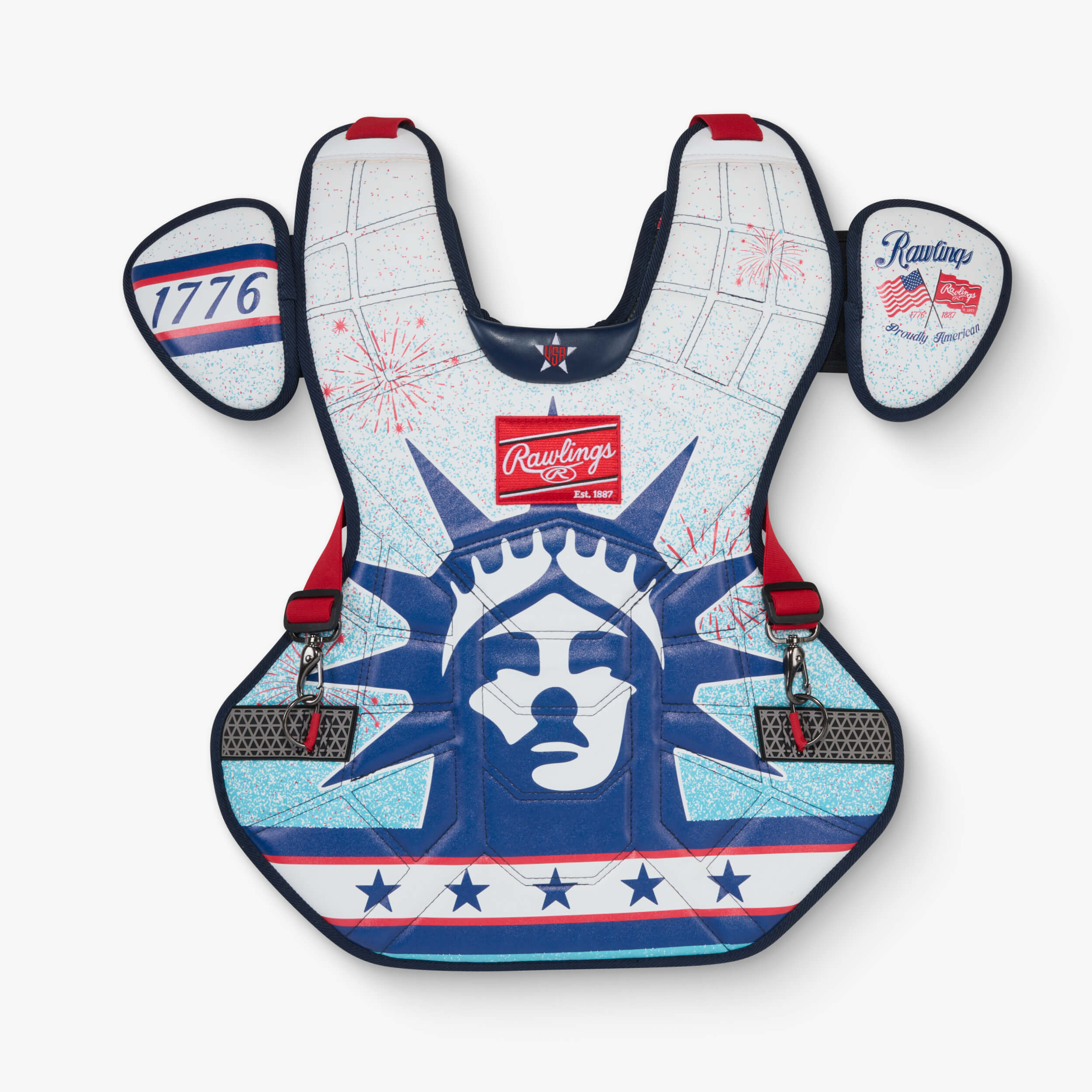 Rawlings Mach Pro Series Americana Adult Catcher's Gear Set