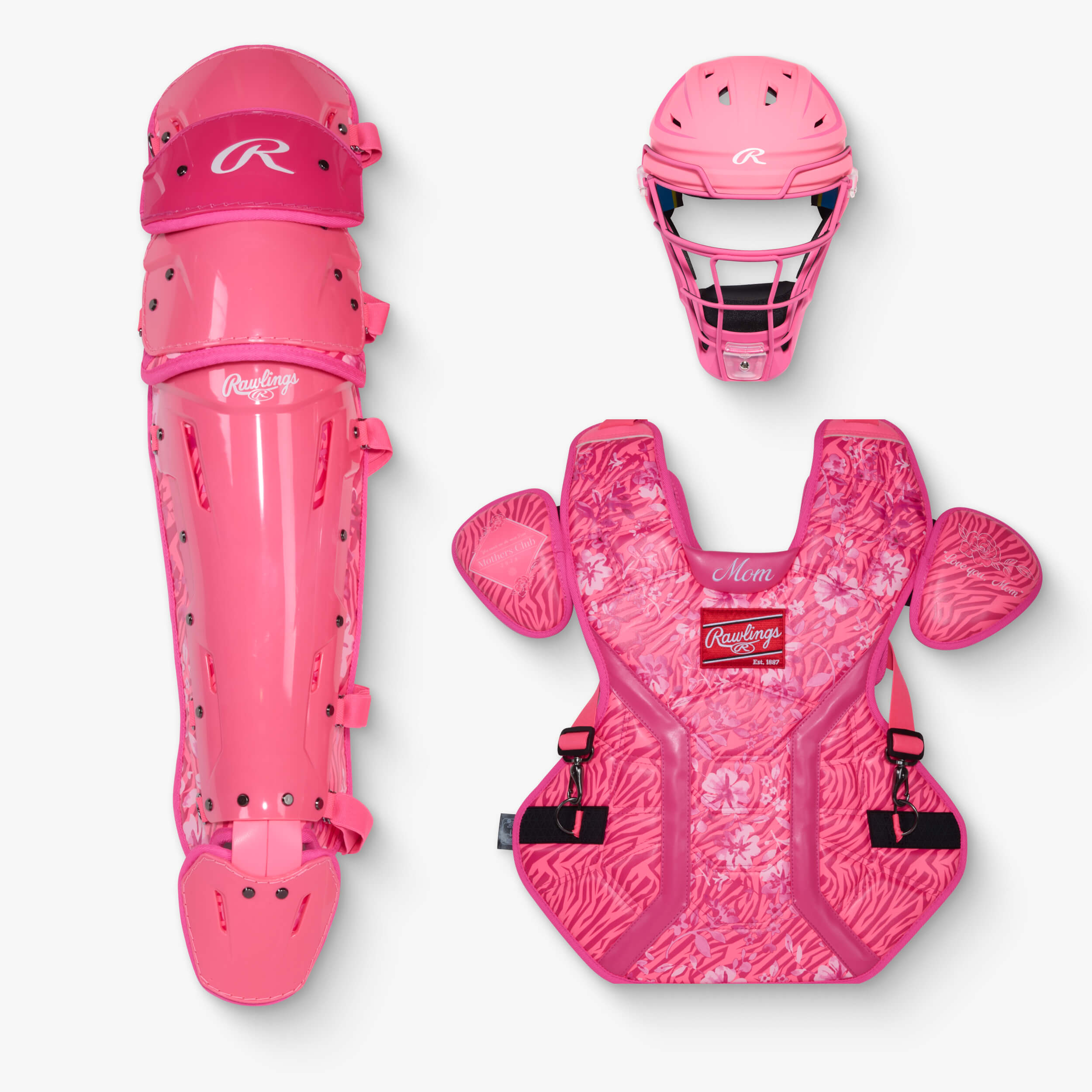 Rawlings Mach Pro Series Mothers Club Catcher's Gear Set